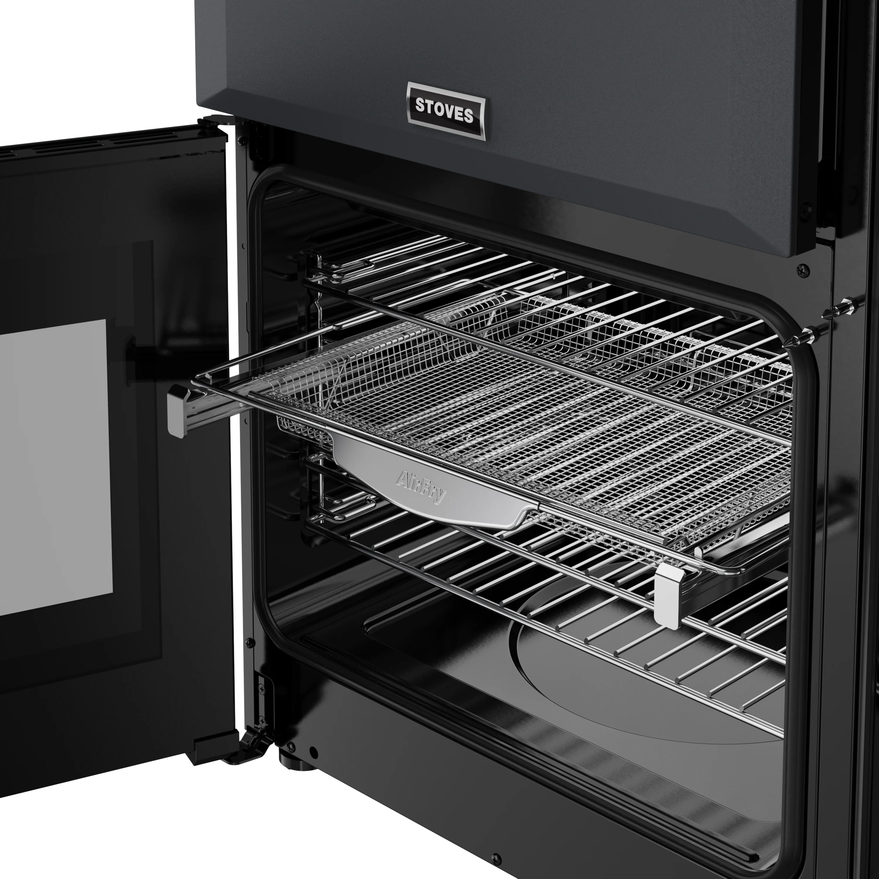 Stoves RCA Richmond 90DF 90cm Dual Fuel Range Cooker 444411849 Anthracite - Image 9