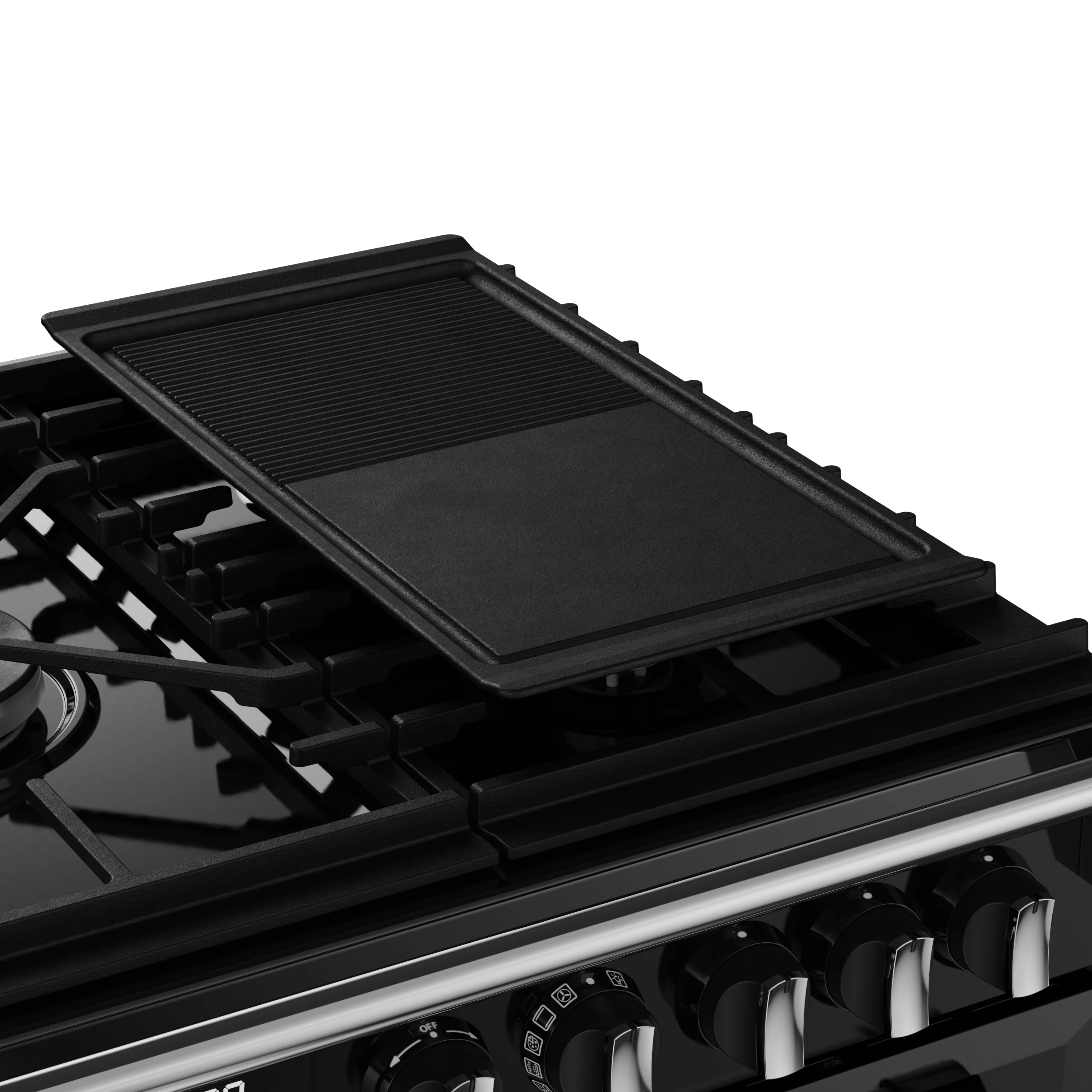 Stoves RCA Richmond 90DF 90cm Dual Fuel Range Cooker 444411850 Black - Image 7