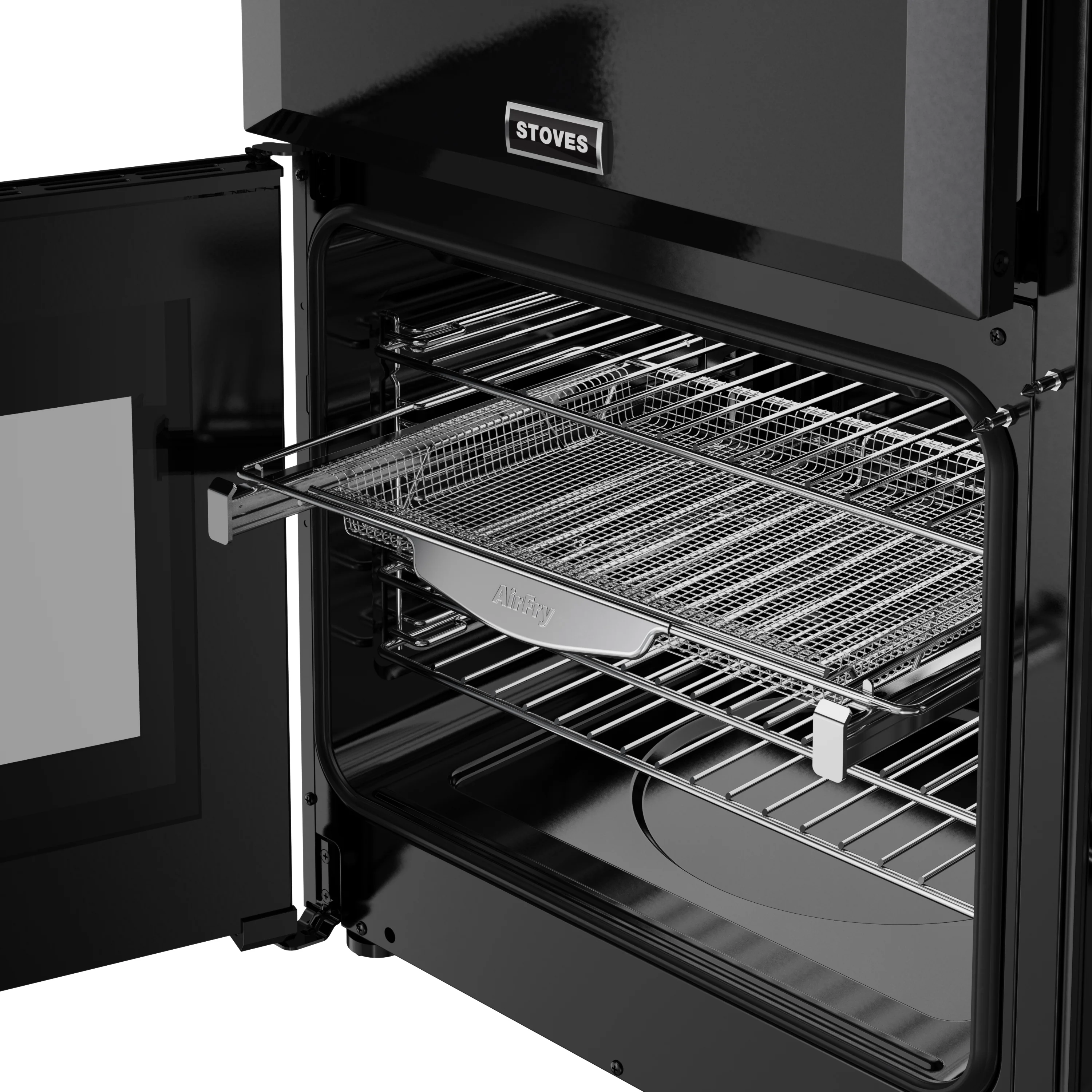 Stoves RCA Richmond 90DF 90cm Dual Fuel Range Cooker 444411850 Black - Image 9