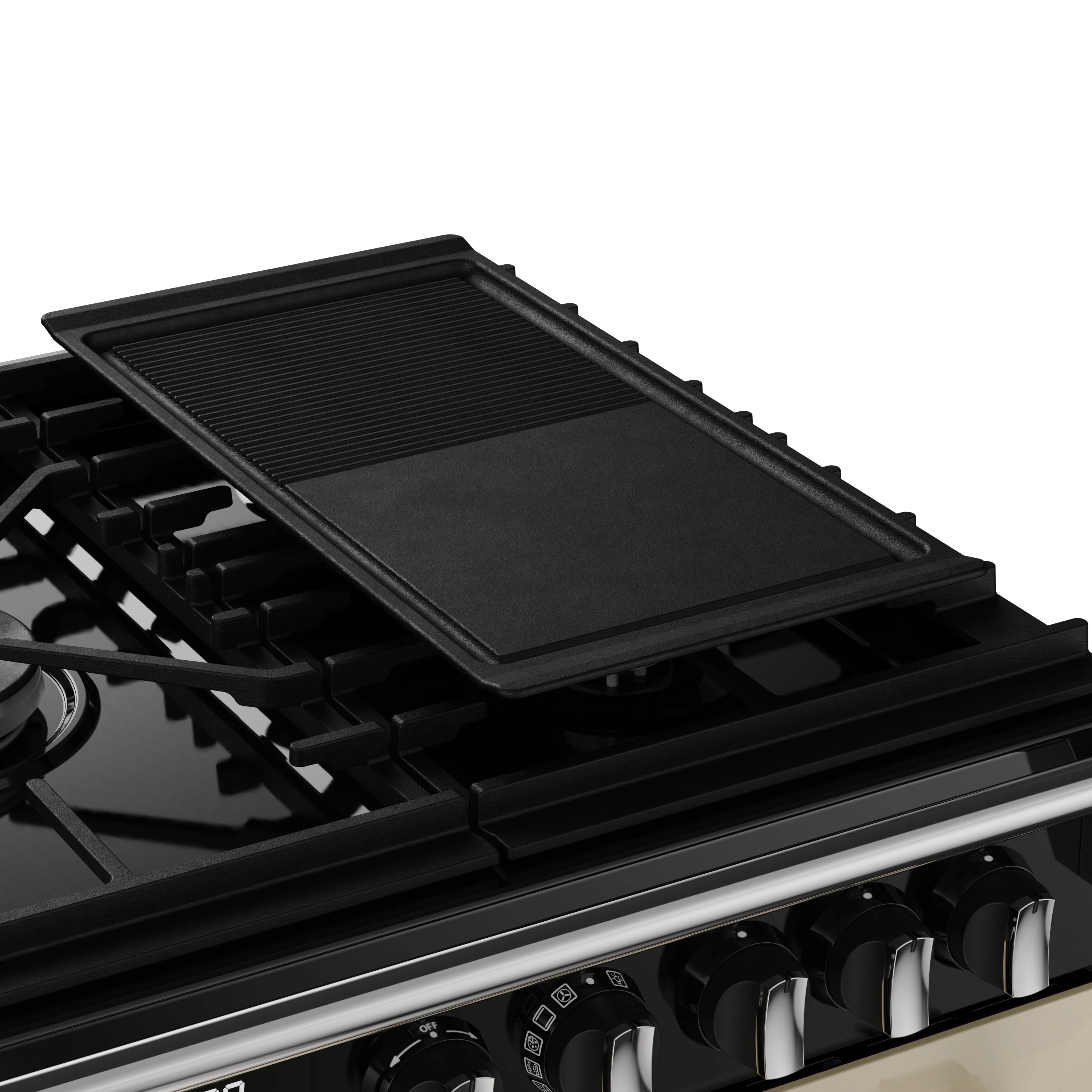 Stoves RCA Richmond 90DF 90cm Dual Fuel Range Cooker 444411851 Cream - Image 7