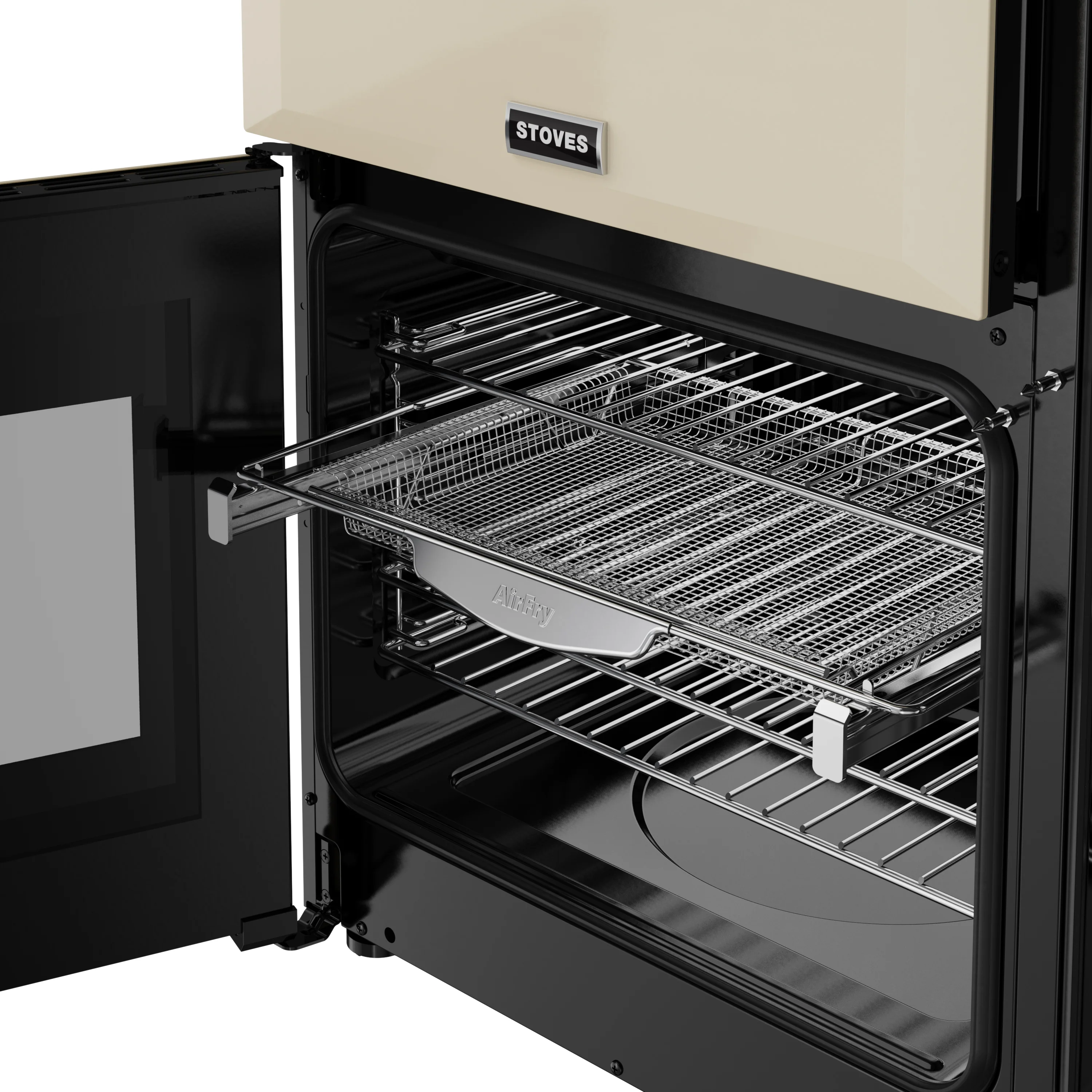 Stoves RCA Richmond 90DF 90cm Dual Fuel Range Cooker 444411851 Cream - Image 9