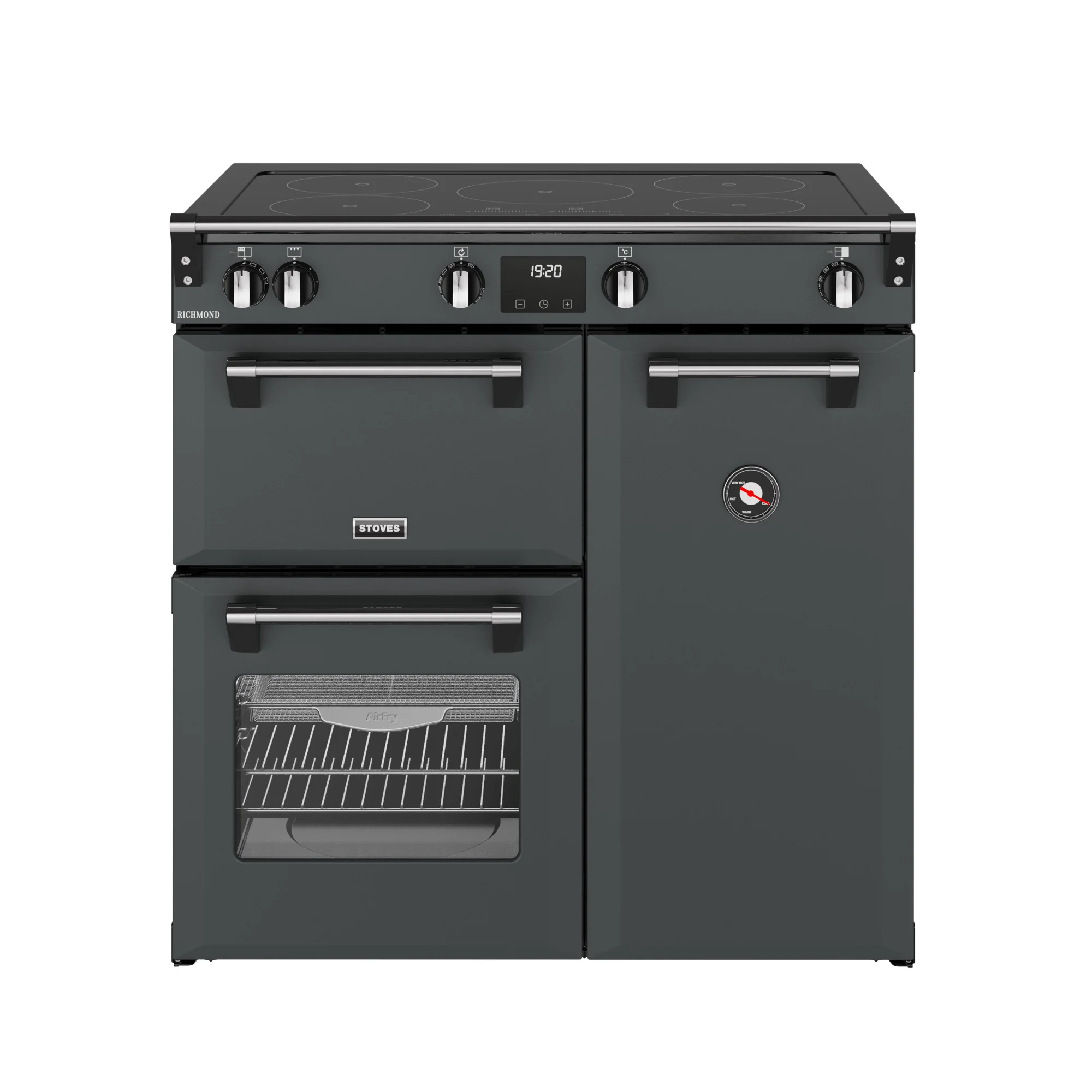 Stoves RCA Richmond 90Ei 90cm Induction Range Cooker 444411852 Anthracite