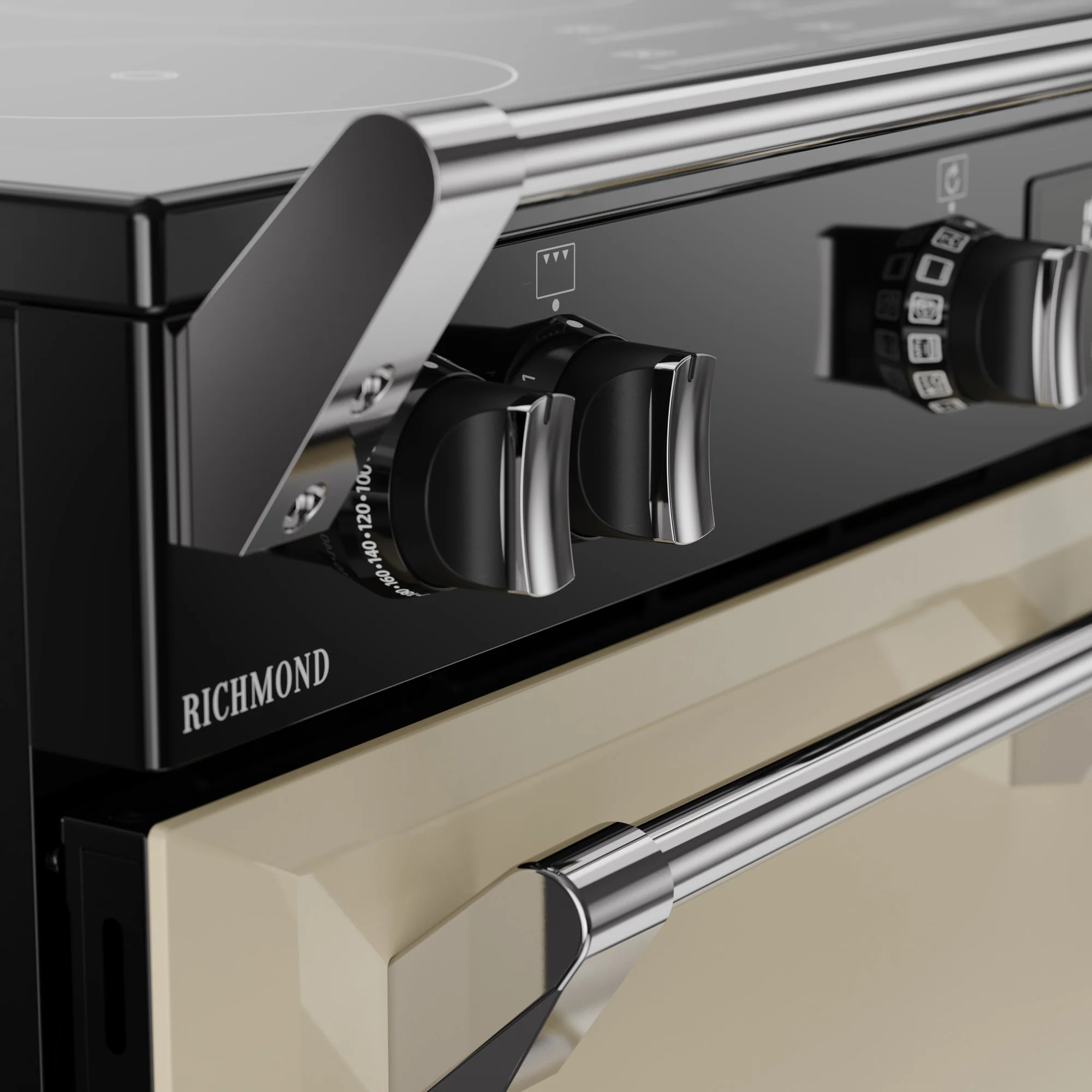 Stoves RCA Richmond 90Ei 90cm Induction Range Cooker 444411854 Cream - Image 3