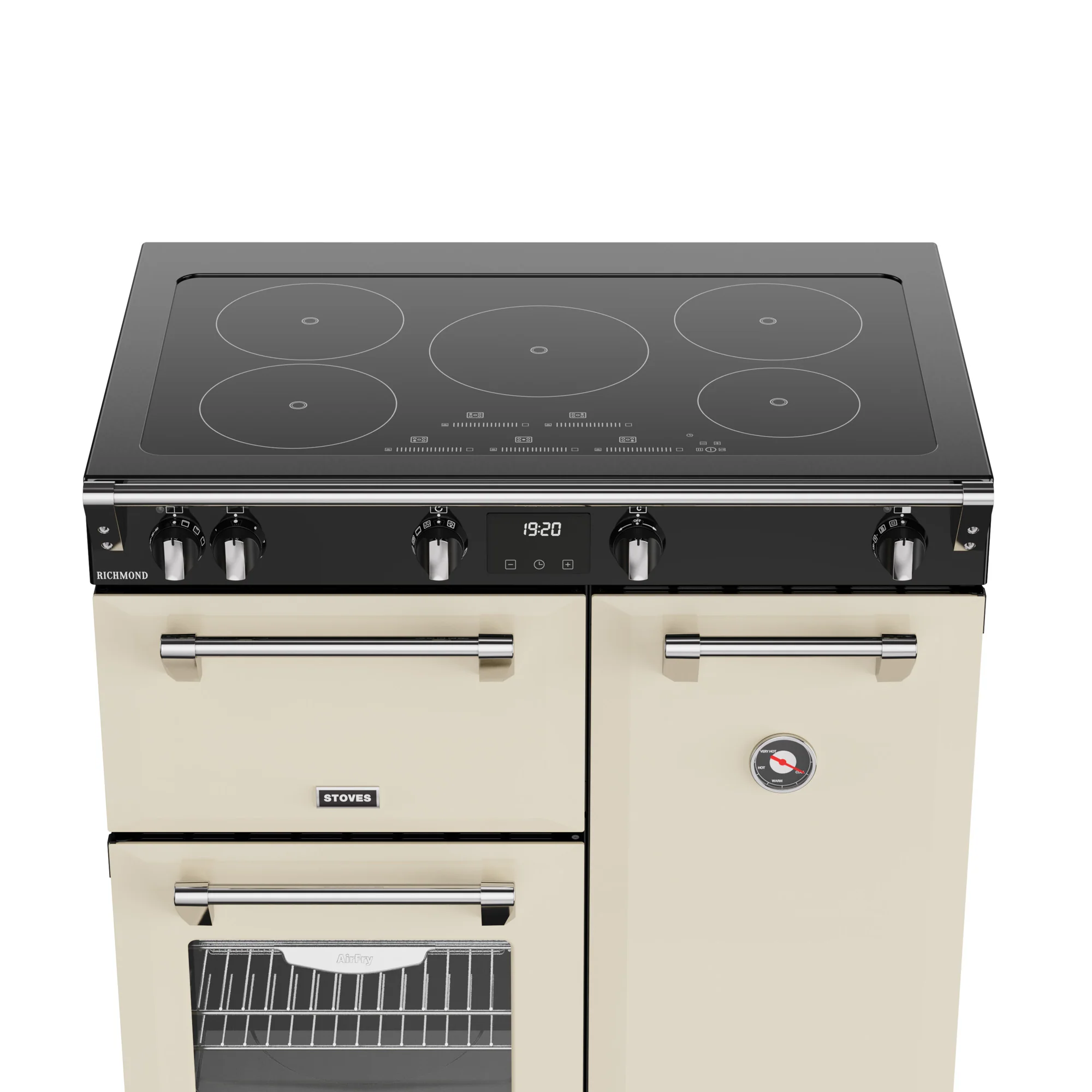 Stoves RCA Richmond 90Ei 90cm Induction Range Cooker 444411854 Cream - Image 5