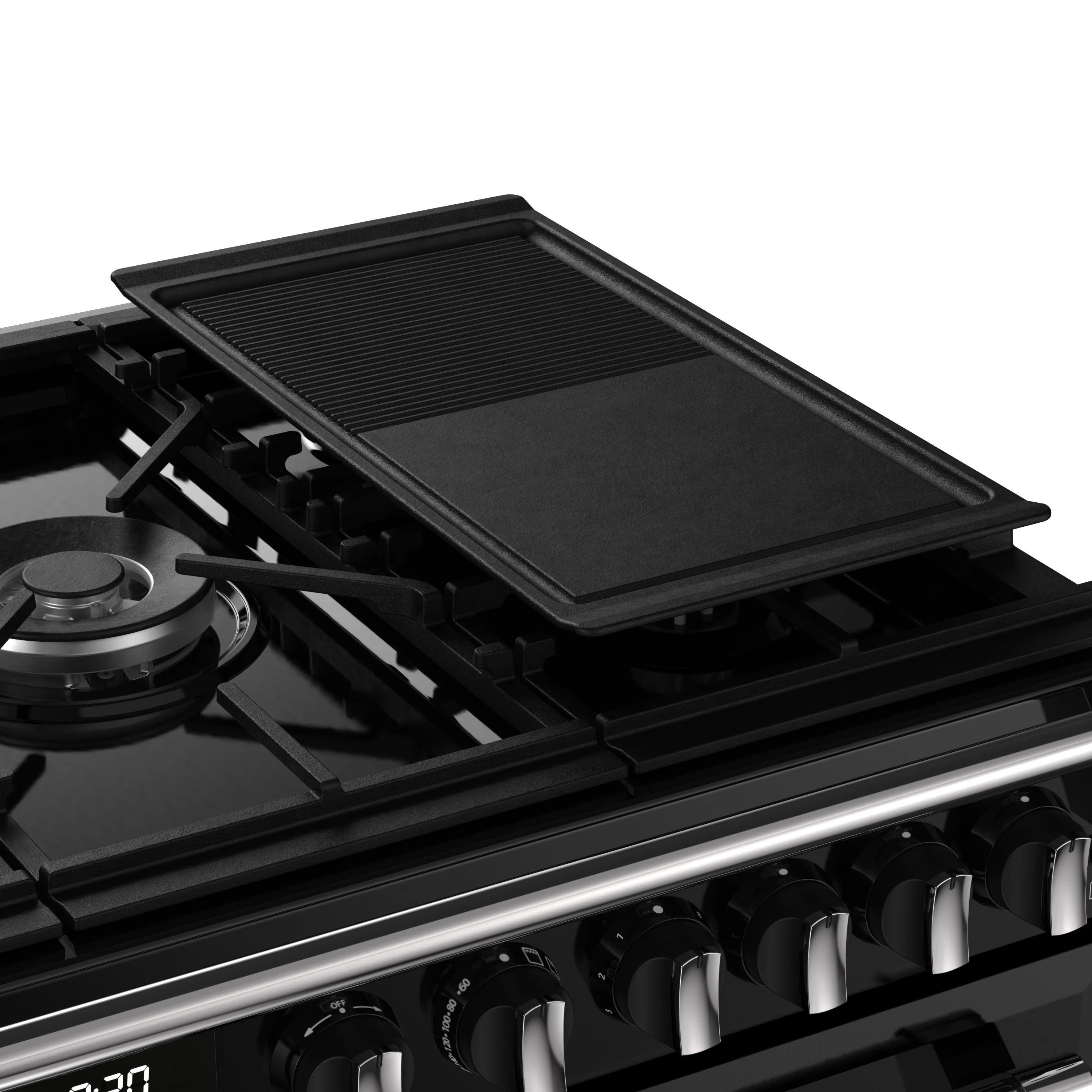 Stoves RCA Richmond Deluxe 100DF 100cm Dual Fuel Range Cooker 444411871 Black - Image 8