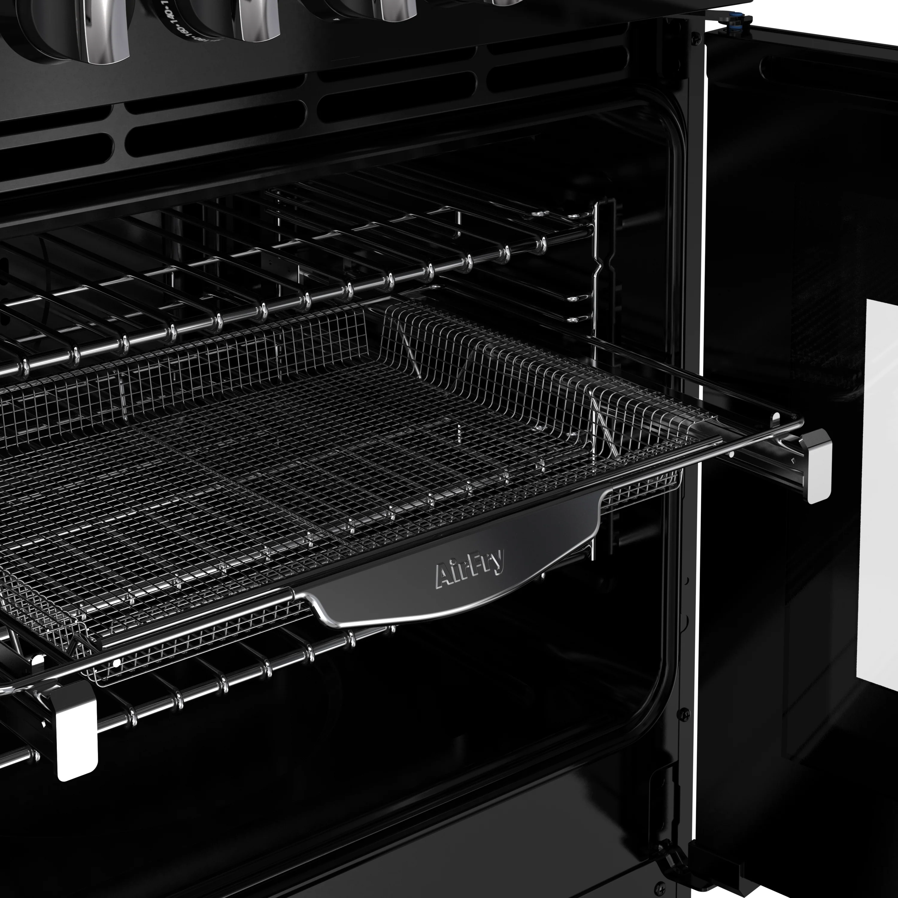 Stoves RCA Richmond Deluxe 100DF 100cm Dual Fuel Range Cooker 444411871 Black - Image 9