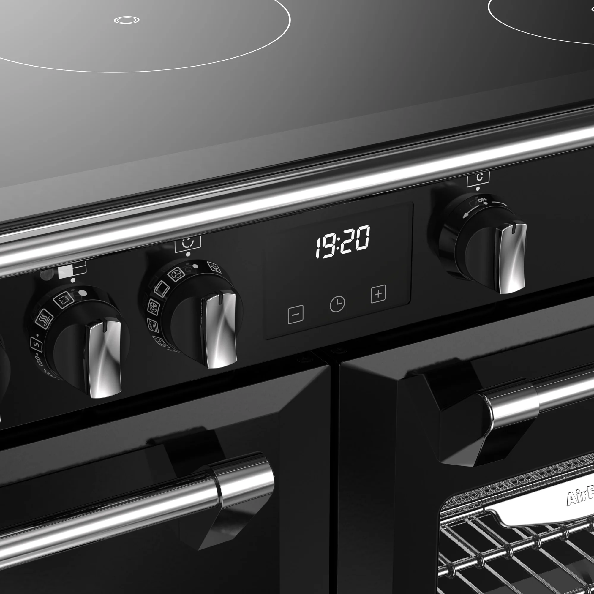 Stoves RCA Richmond Deluxe 100Ei 100cm Induction Range Cooker 444411873 Black - Image 5