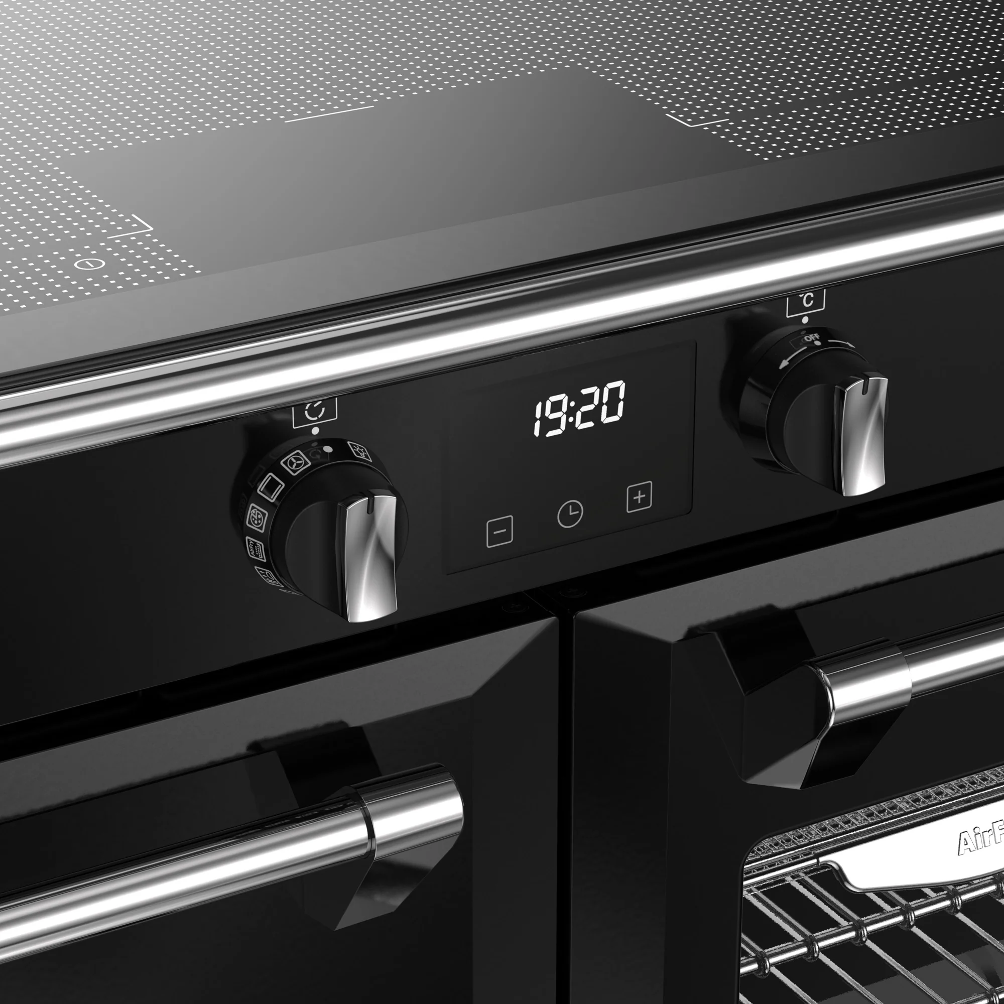 Stoves RCA Richmond Deluxe 100Ei 100cm Zoneless Induction Range Cooker 444411875 Black - Image 5