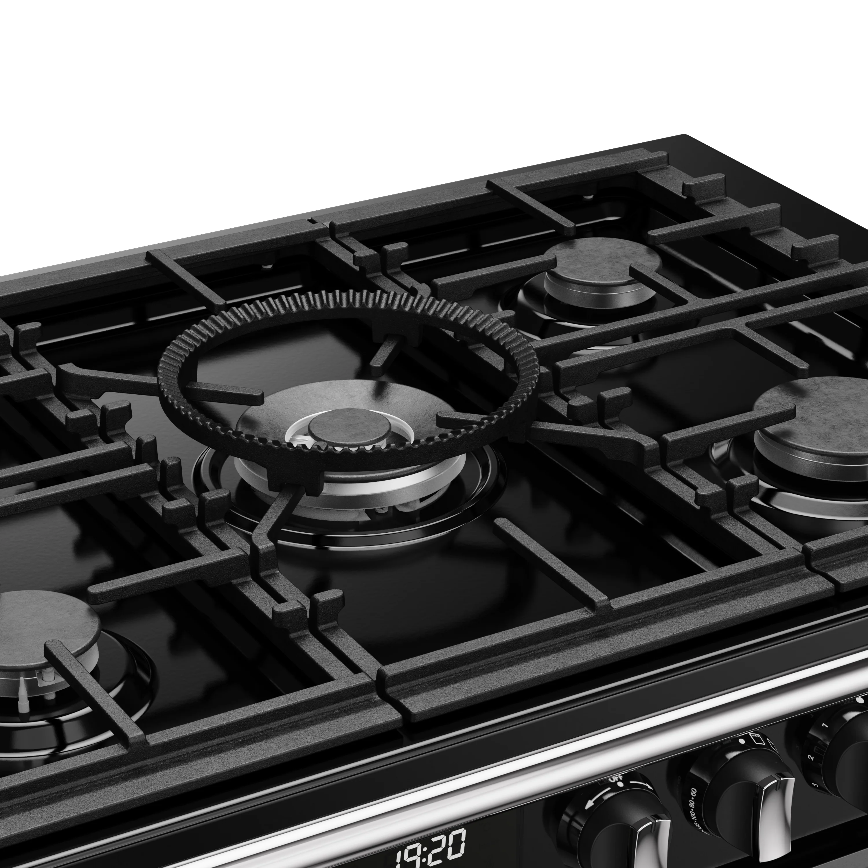 Stoves RCA Richmond Deluxe 110DF 110cm Dual Fuel Range Cooker 444411876 Black - Image 7