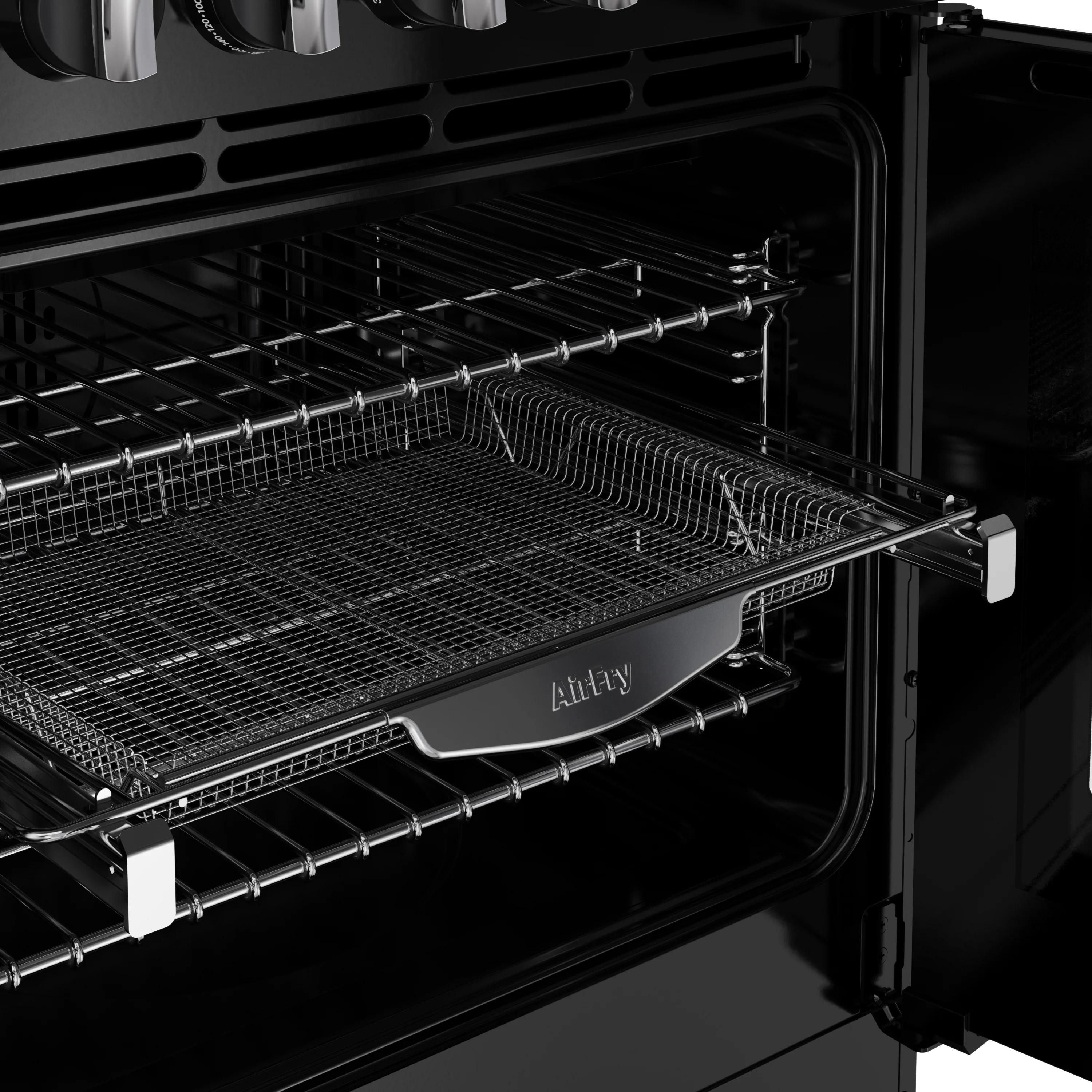 Stoves RCA Richmond Deluxe 110DF 110cm Dual Fuel Range Cooker 444411876 Black - Image 9
