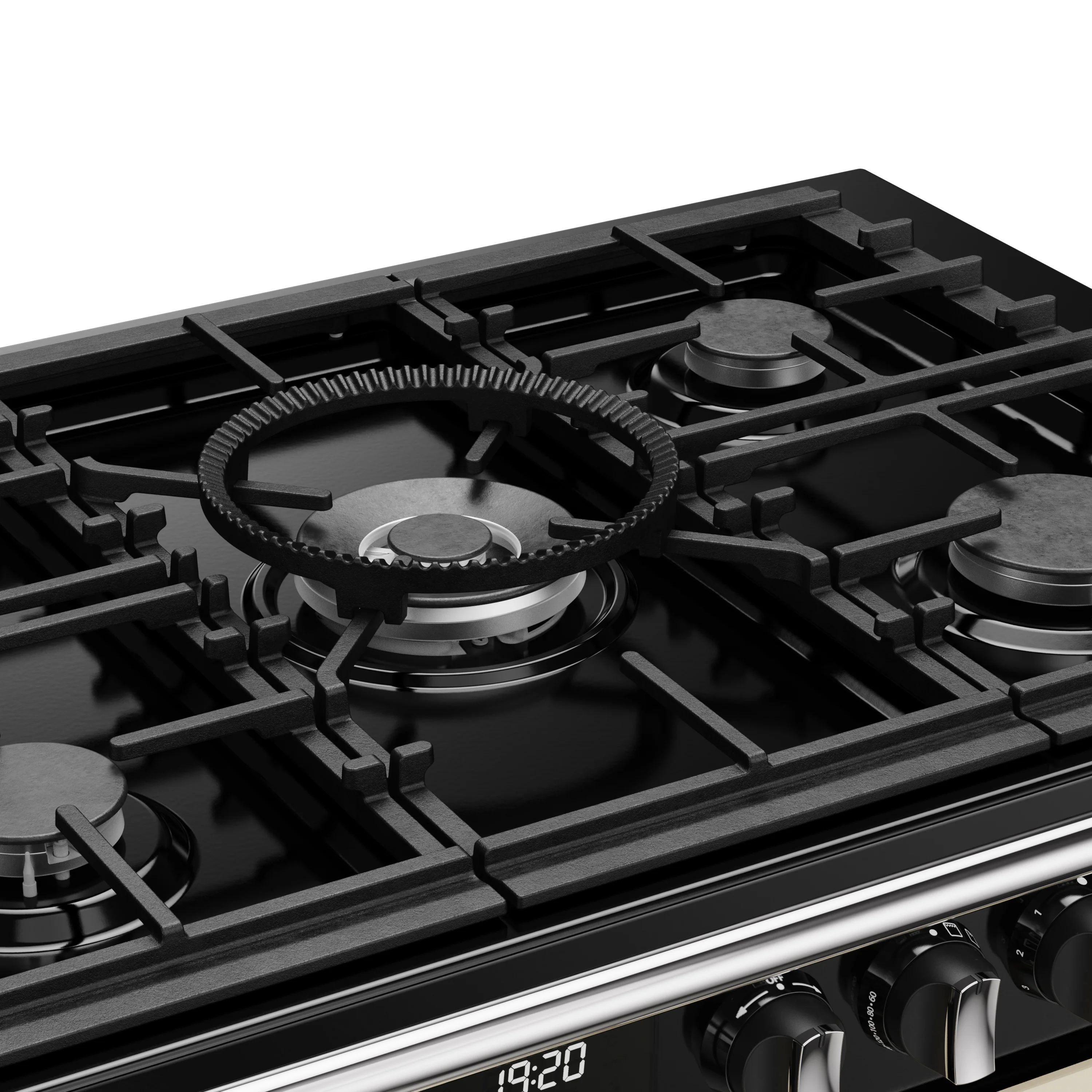 Stoves RCA Richmond Deluxe 110DF 110cm Dual Fuel Range Cooker 444411877 Cream - Image 7