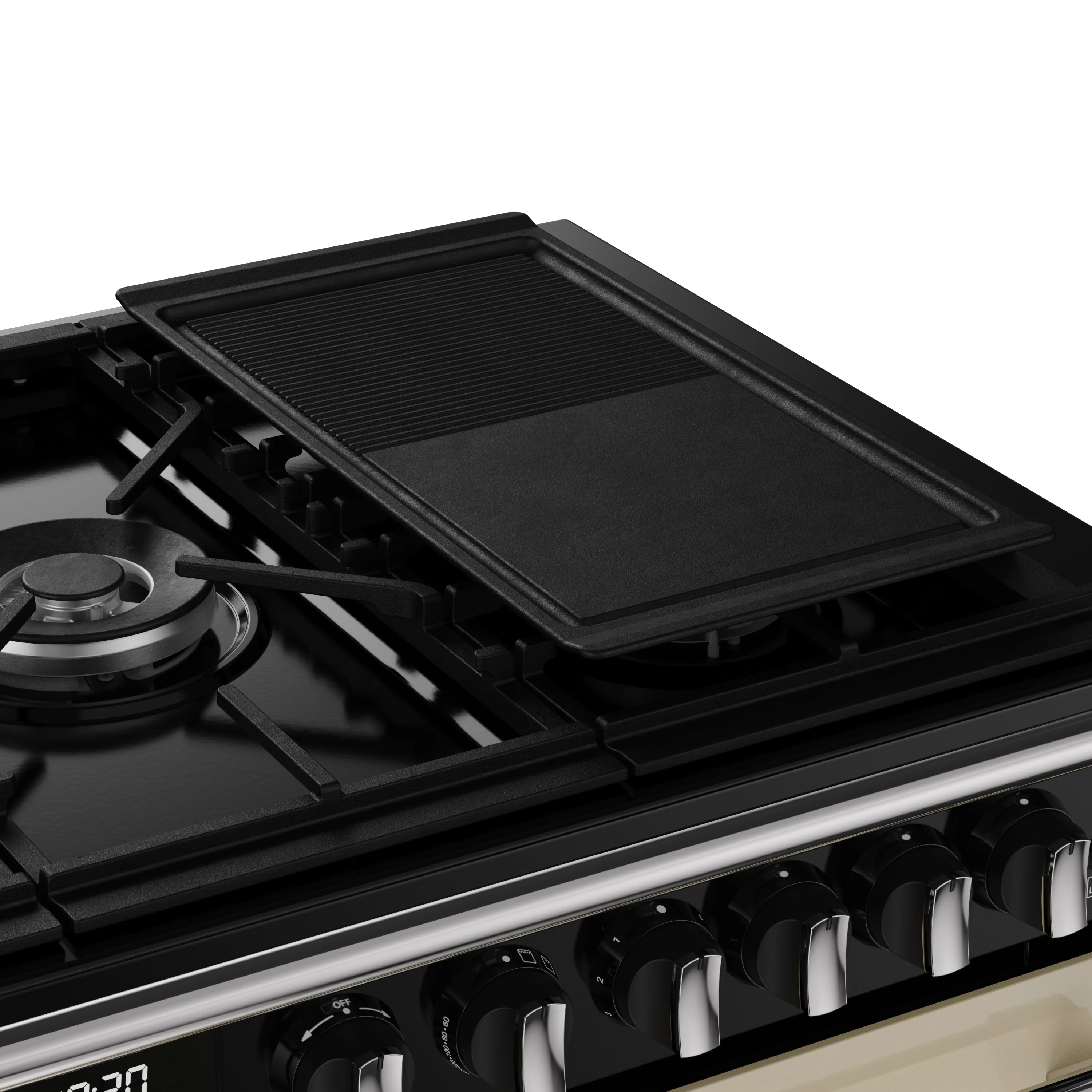 Stoves RCA Richmond Deluxe 110DF 110cm Dual Fuel Range Cooker 444411877 Cream - Image 8