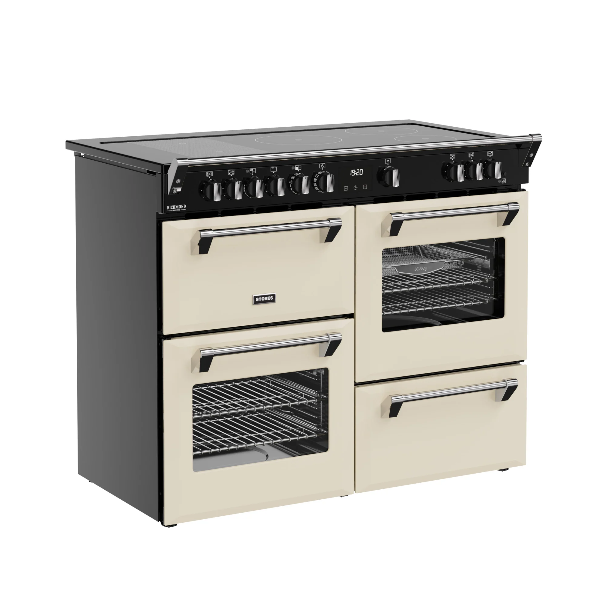 Stoves RCA Richmond Deluxe 110Ei 110cm Induction Range Cooker 444411879 Cream - Image 2