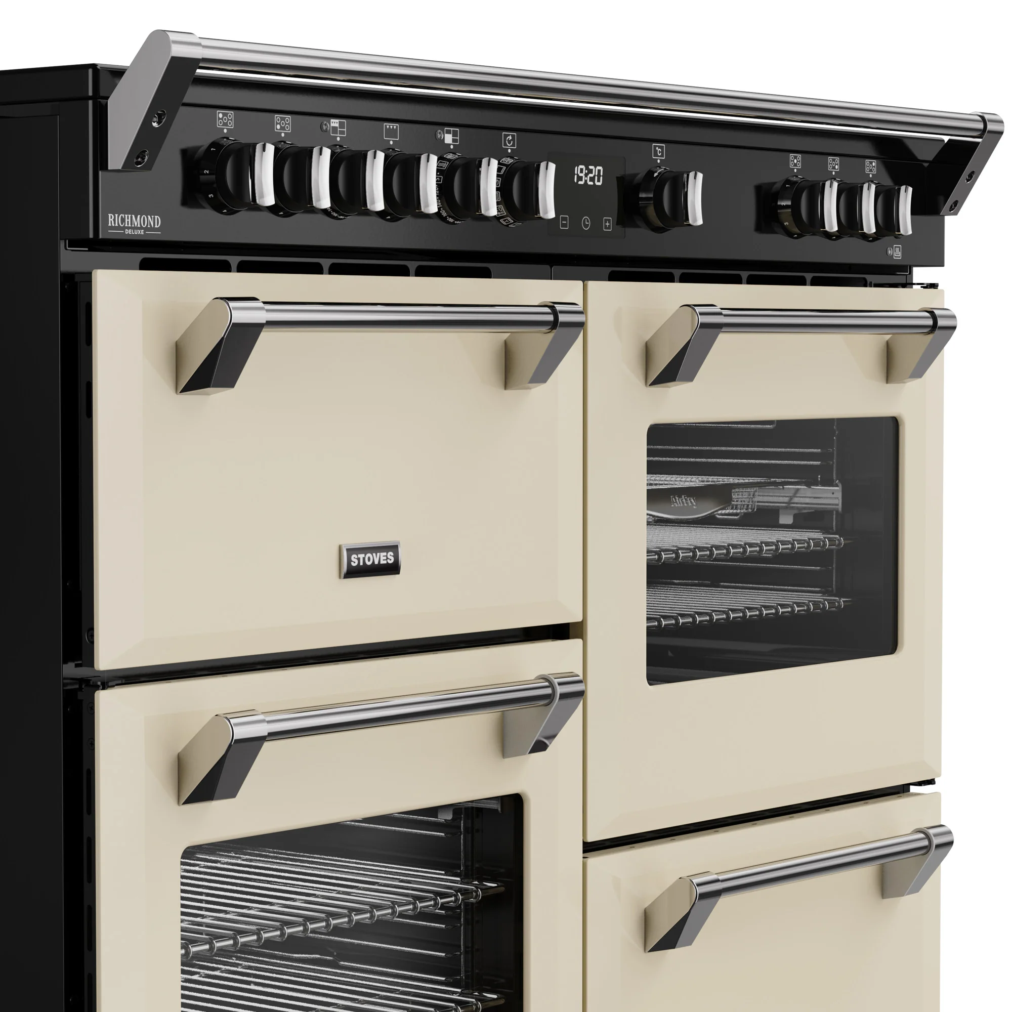 Stoves RCA Richmond Deluxe 110Ei 110cm Induction Range Cooker 444411879 Cream - Image 3