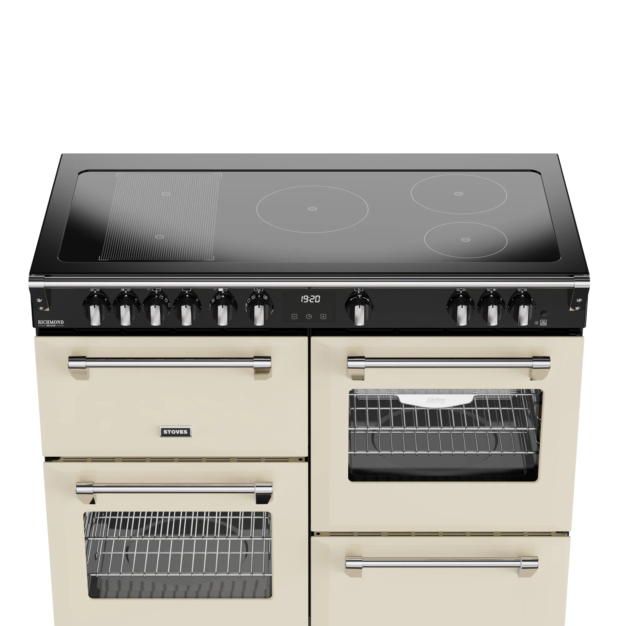 Stoves RCA Richmond Deluxe 110Ei 110cm Induction Range Cooker 444411879 Cream - Image 6