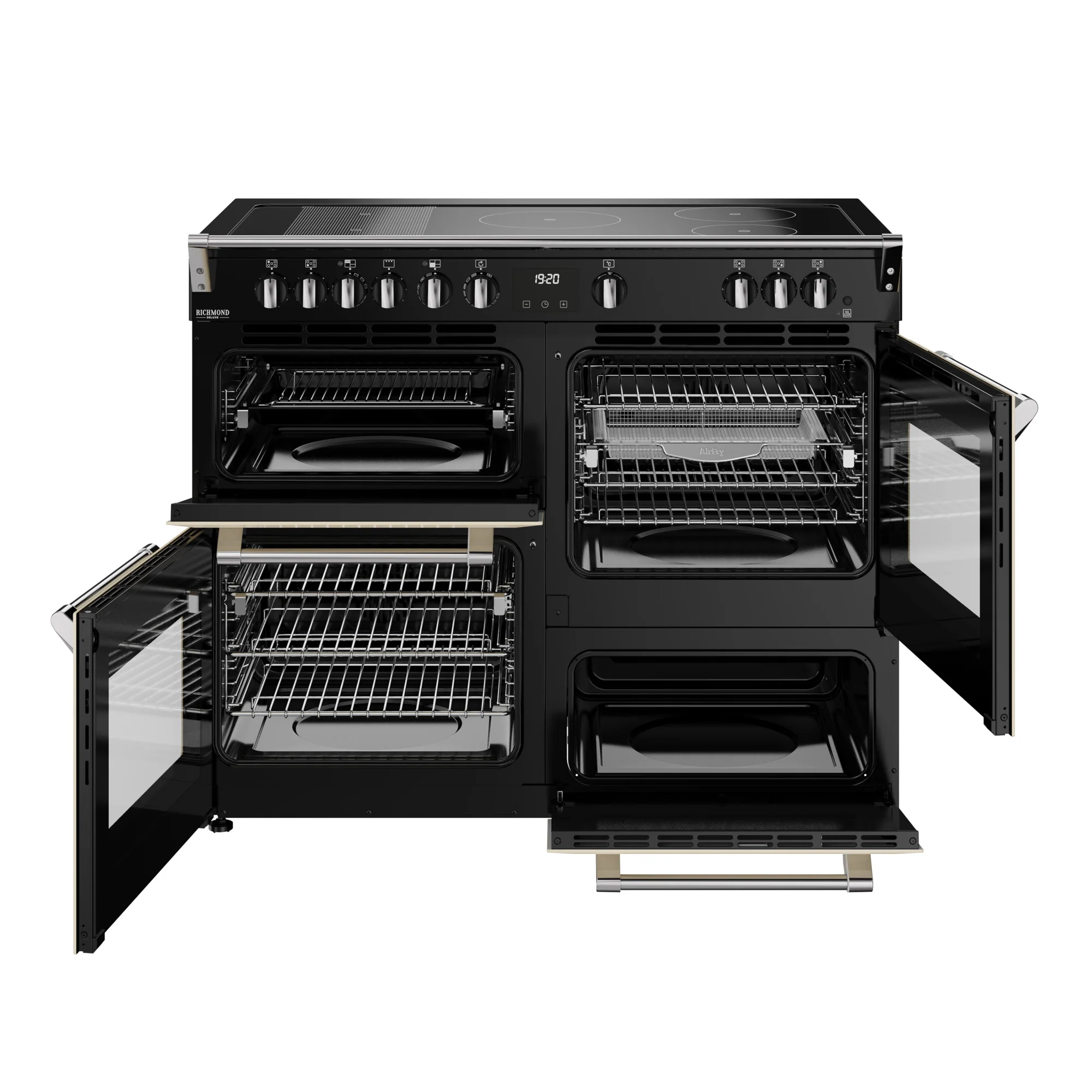 Stoves RCA Richmond Deluxe 110Ei 110cm Induction Range Cooker 444411879 Cream - Image 8
