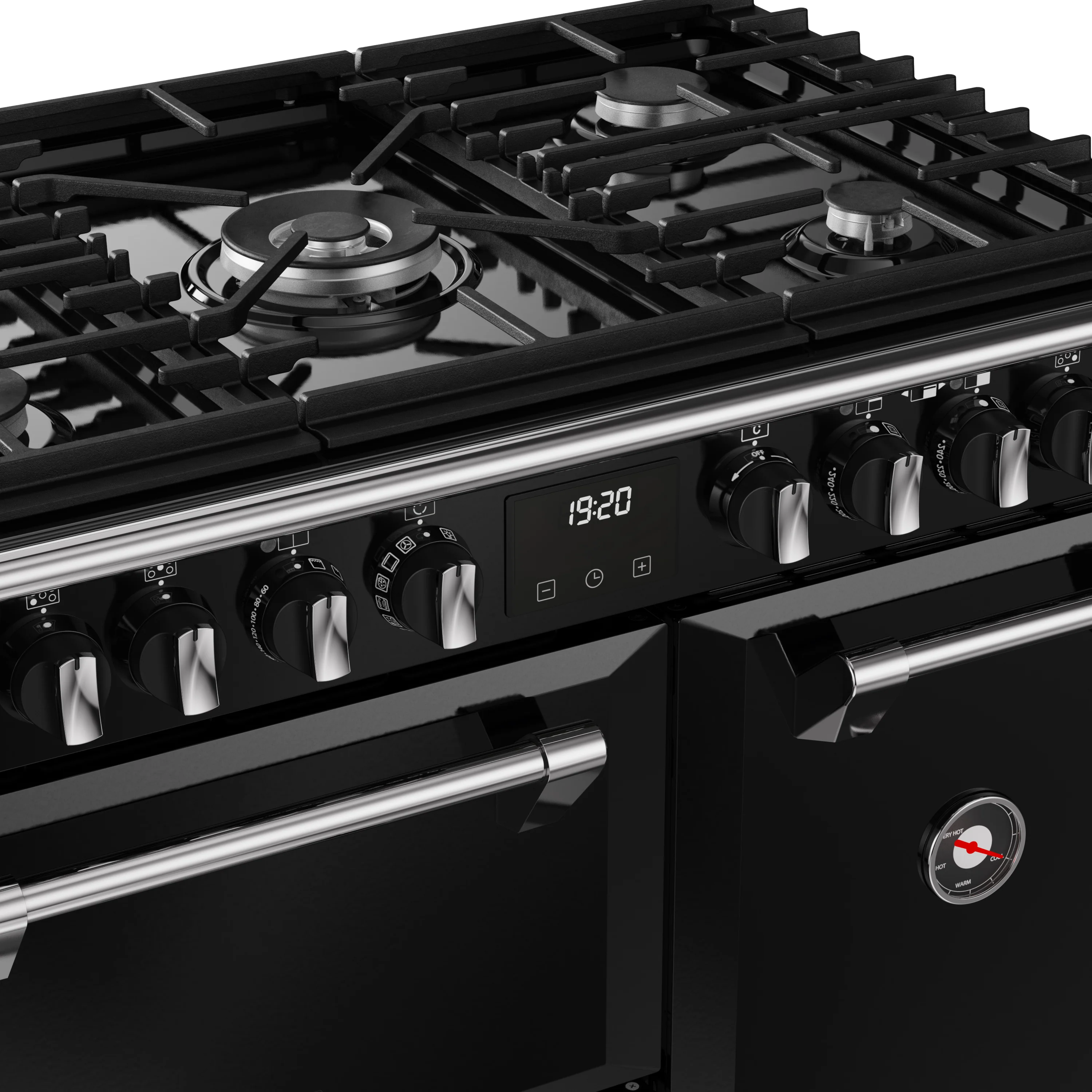 Stoves RCA Richmond Deluxe 90DF 90cm Dual Fuel Range Cooker 444411867 Black - Image 6