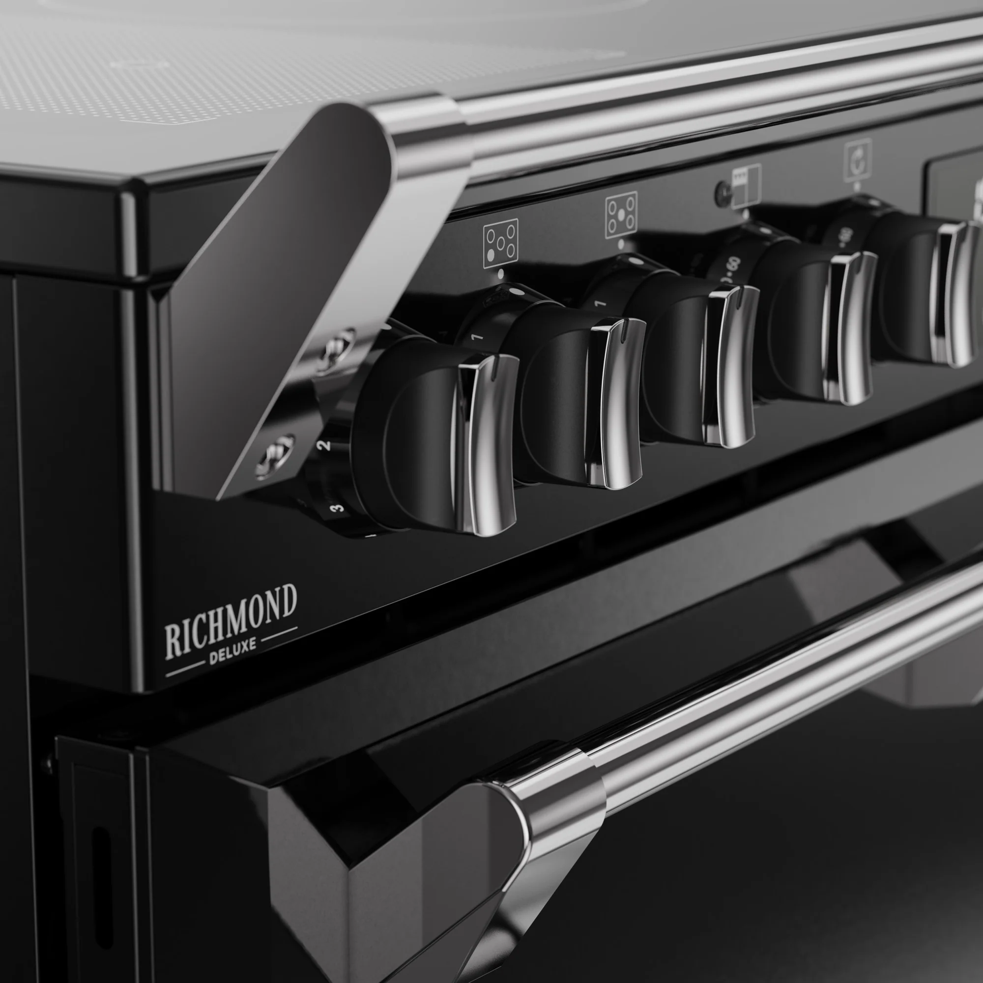 Stoves RCA Richmond Deluxe 90Ei 90cm Induction Range Cooker 444411869 Black - Image 3