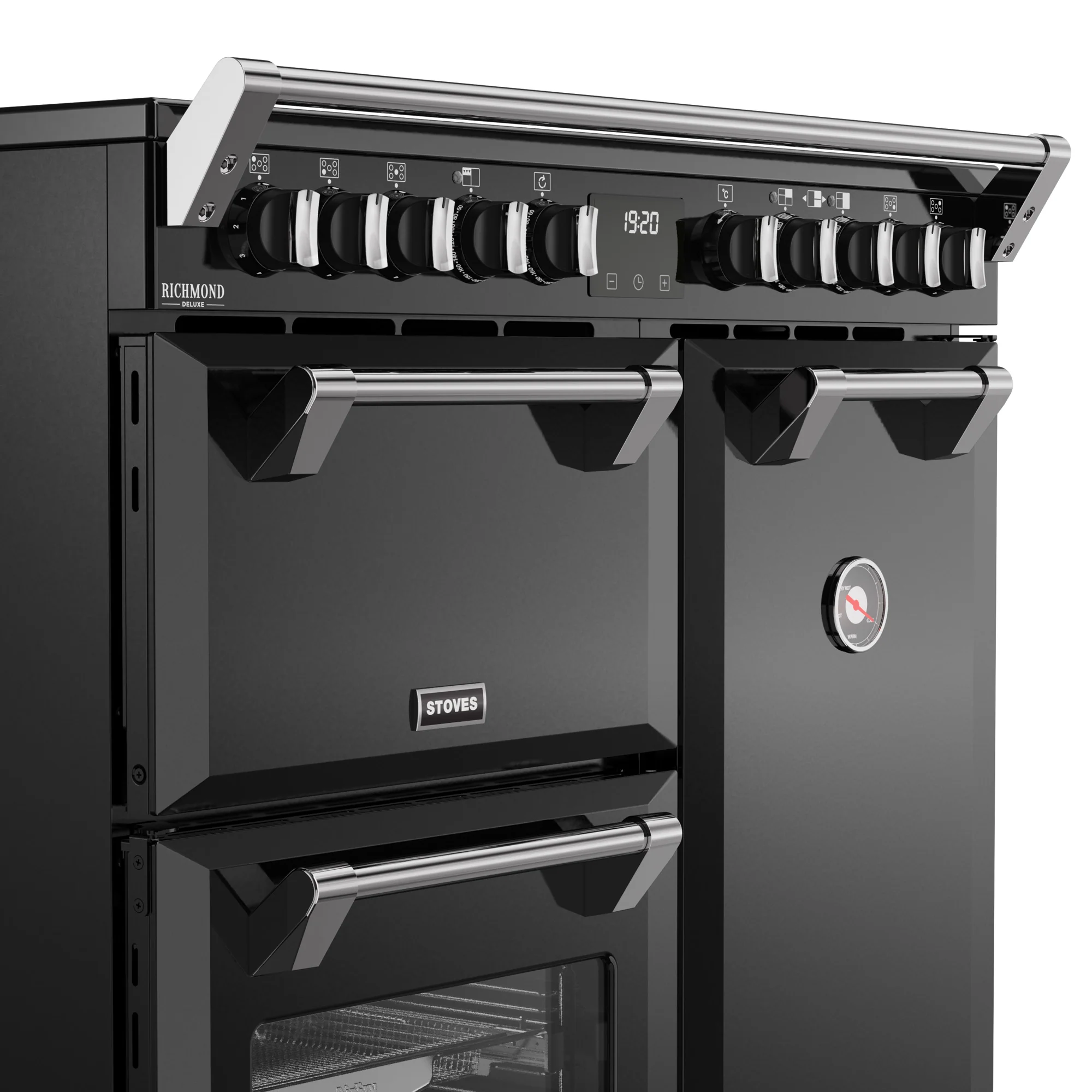 Stoves RCA Richmond Deluxe 90Ei 90cm Induction Range Cooker 444411869 Black - Image 4