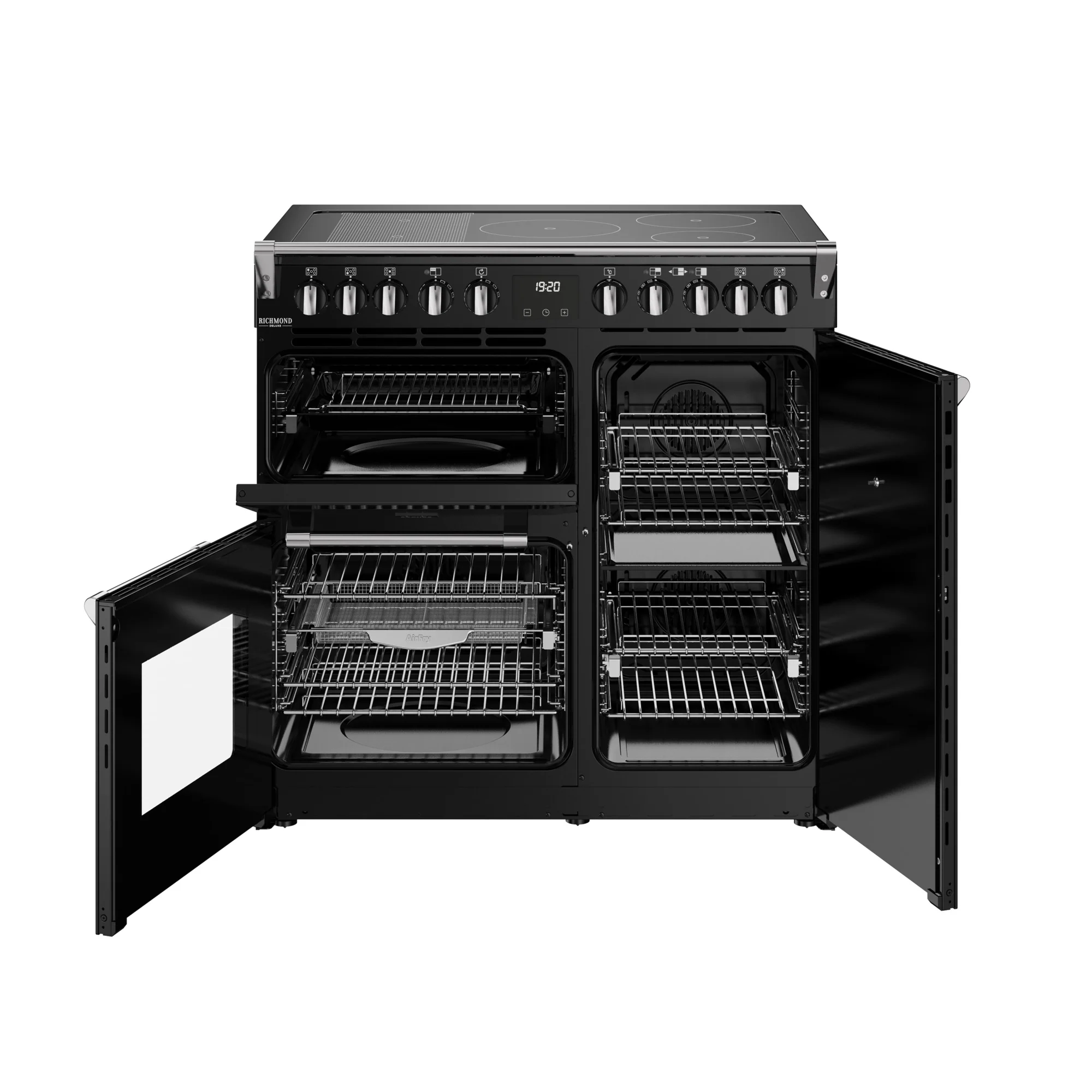 Stoves RCA Richmond Deluxe 90Ei 90cm Induction Range Cooker 444411869 Black - Image 8
