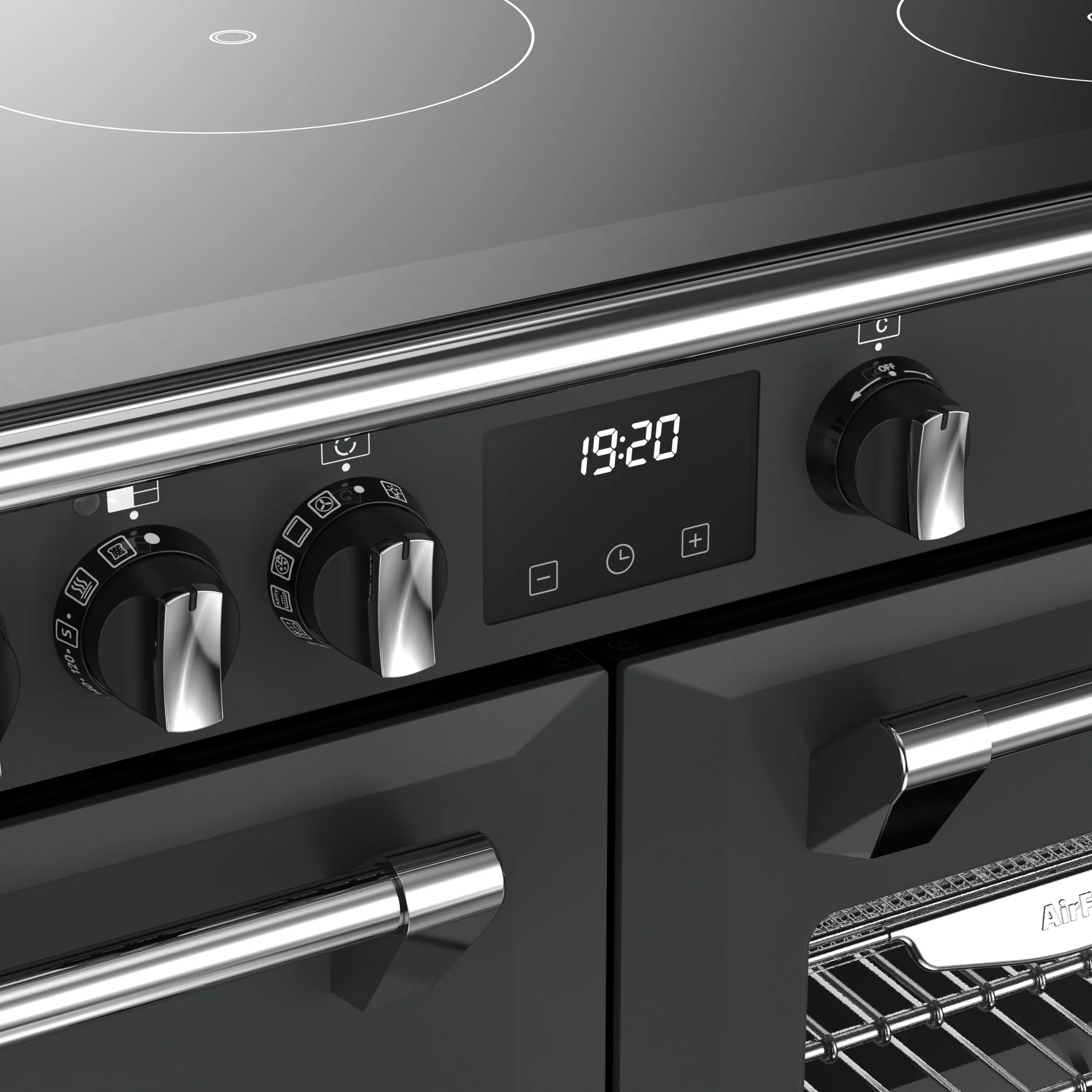 Stoves Richmond Deluxe 100cm Induction Range Cooker 444412021 Anthracite Grey - Image 6