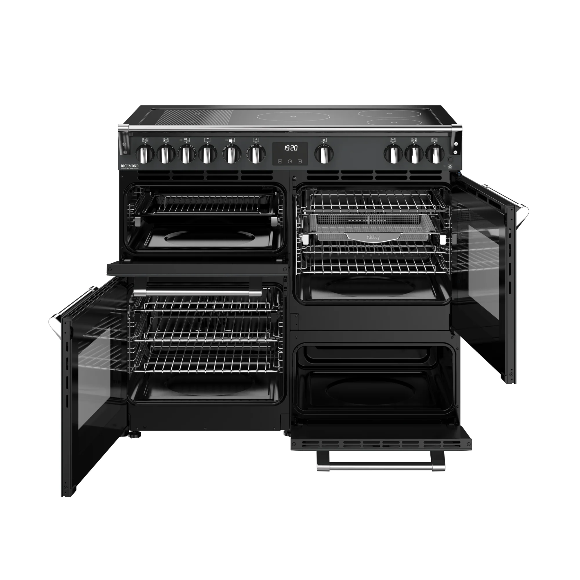 Stoves Richmond Deluxe 100cm Induction Range Cooker 444412021 Anthracite Grey - Image 8