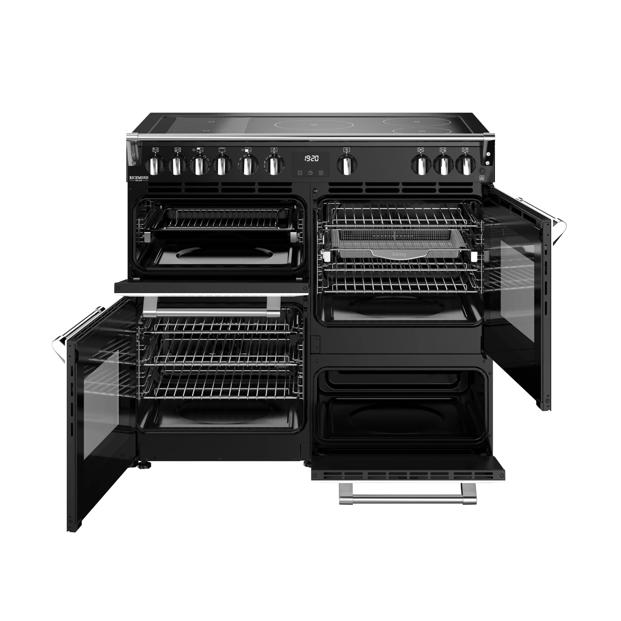 Stoves Richmond Deluxe 100cm Induction Range Cooker 444412022 Ice White - Image 8