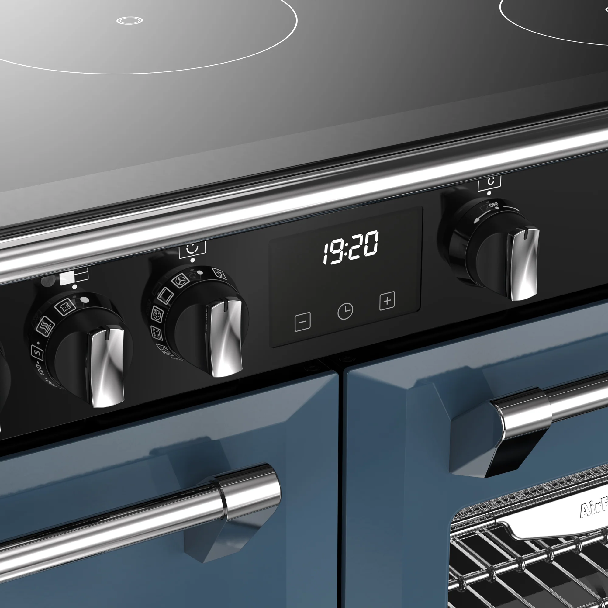Stoves Richmond Deluxe 100cm Induction Range Cooker 444412023 Twilight Blue - Image 6