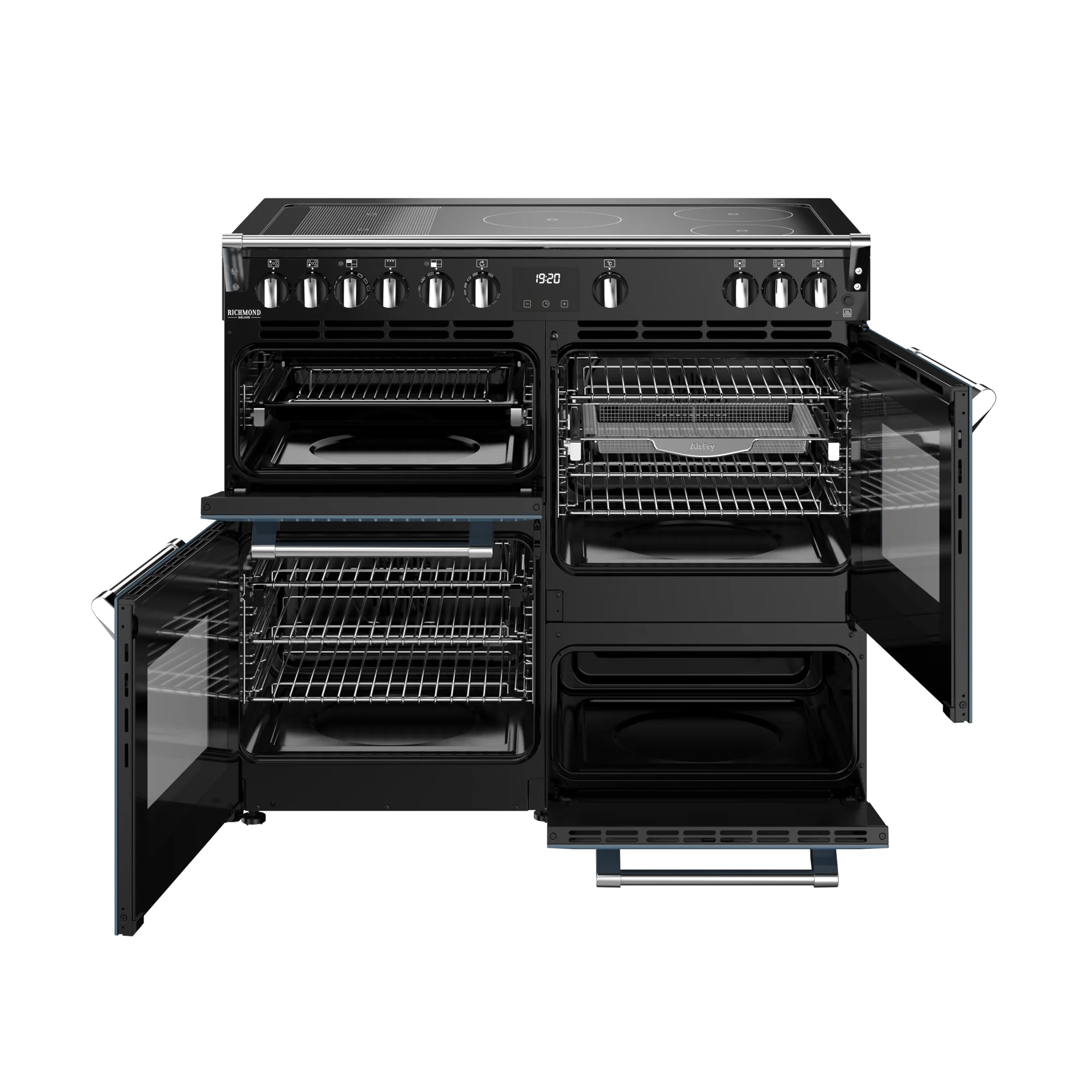 Stoves Richmond Deluxe 100cm Induction Range Cooker 444412023 Twilight Blue - Image 8