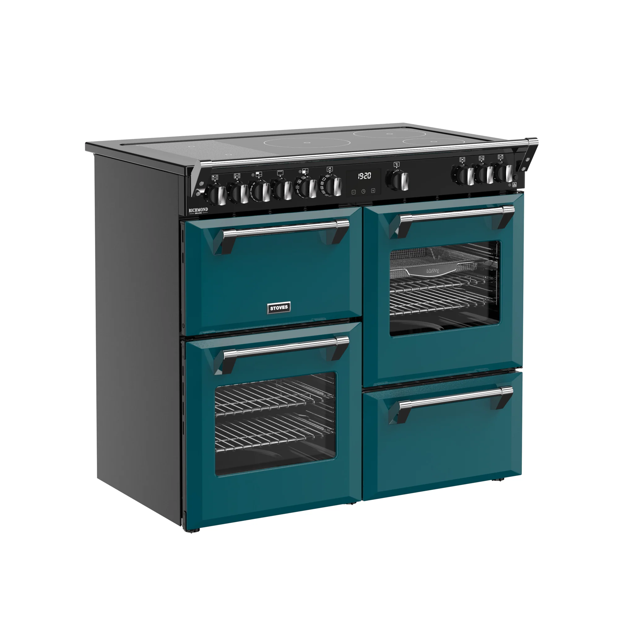 Stoves Richmond Deluxe 100cm Induction Range Cooker 444412025 Deep Marine - Image 2