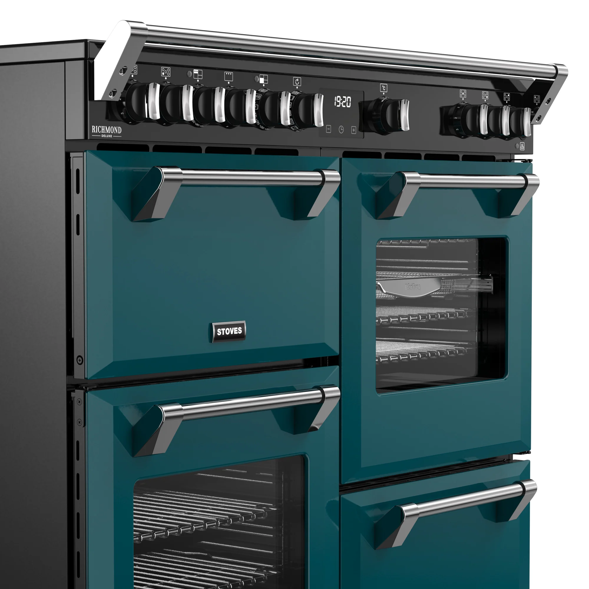 Stoves Richmond Deluxe 100cm Induction Range Cooker 444412025 Deep Marine - Image 4