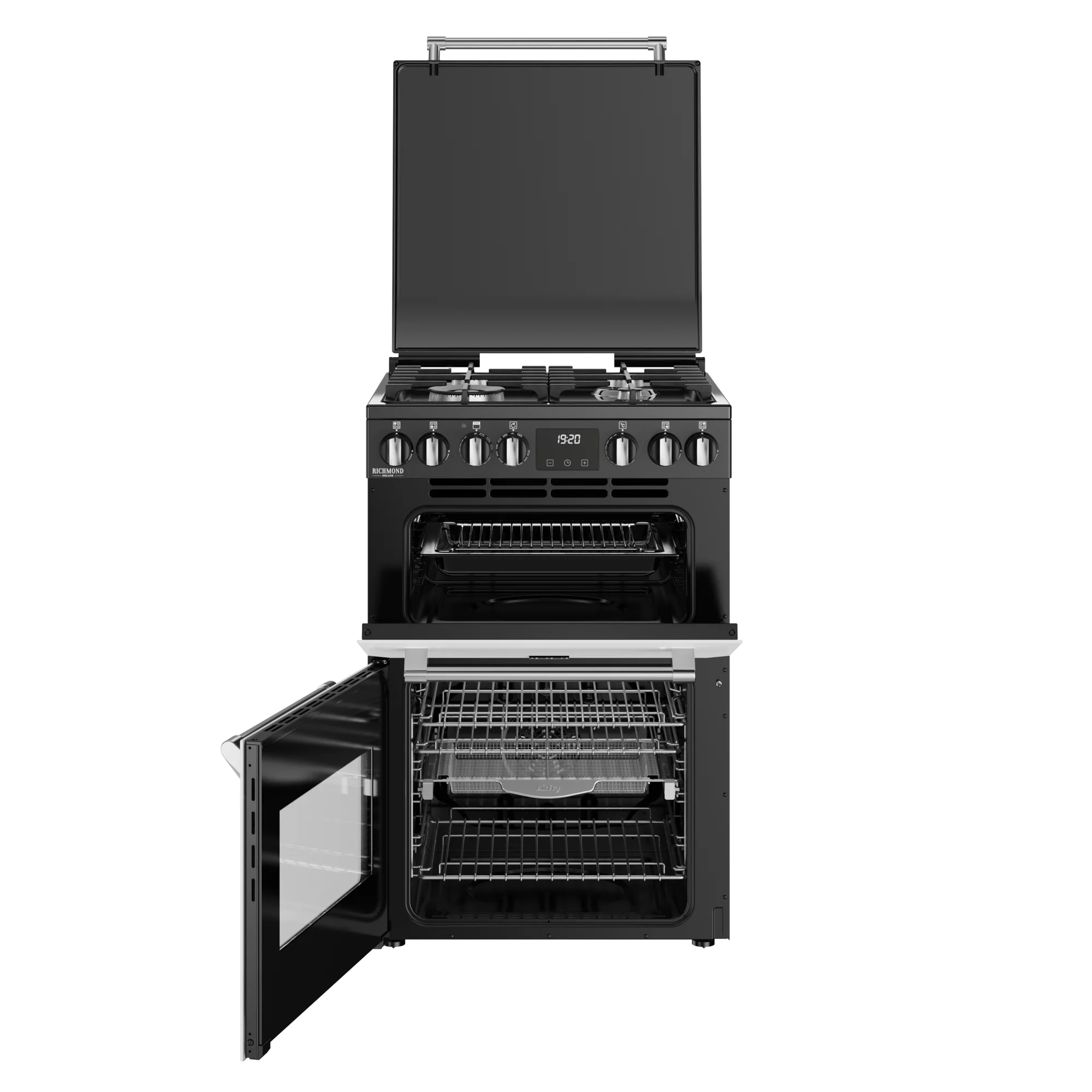 Stoves Richmond Deluxe 444411993 60DF Freestanding Dual Fuel Cooker Ice White - Image 6