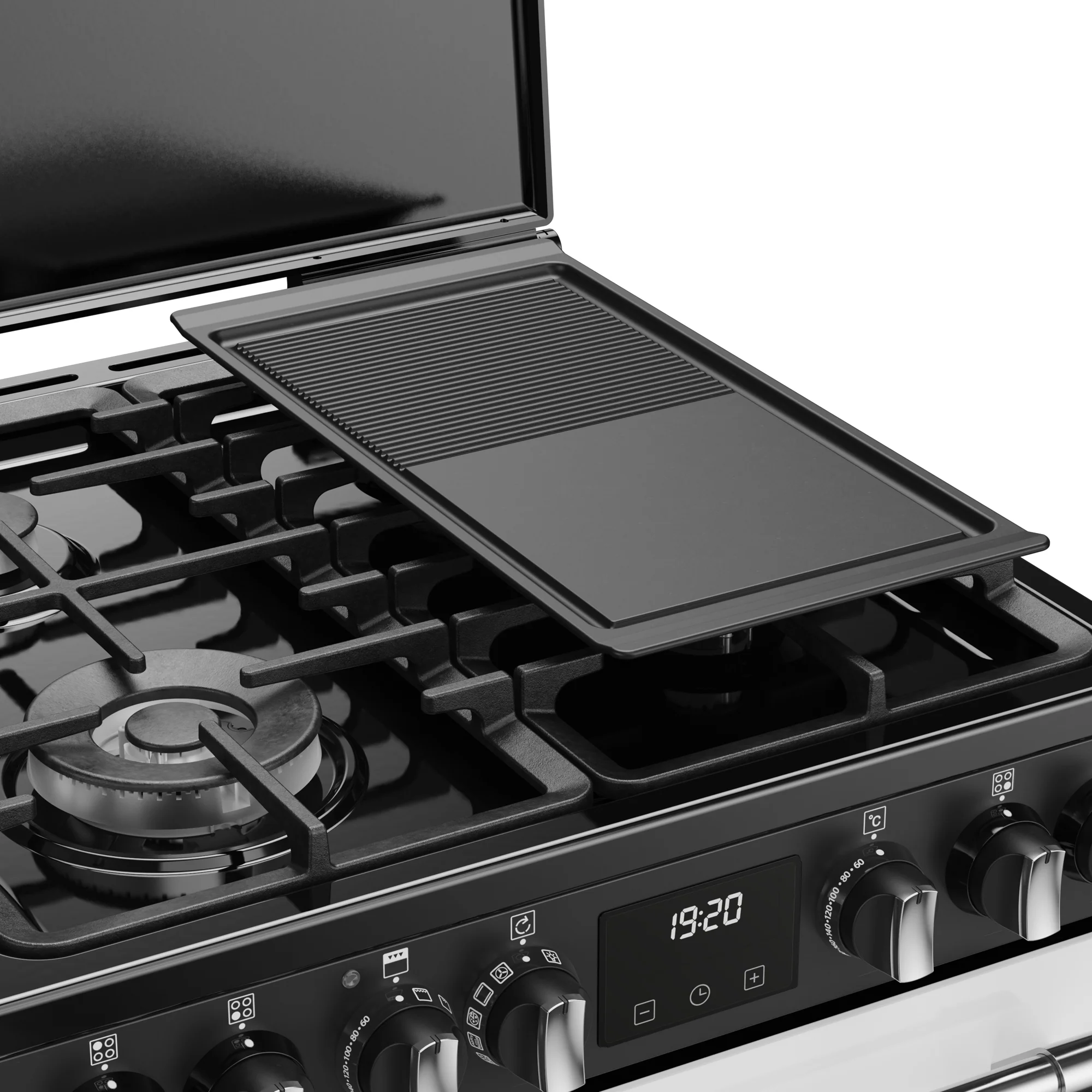 Stoves Richmond Deluxe 444411993 60DF Freestanding Dual Fuel Cooker Ice White - Image 8