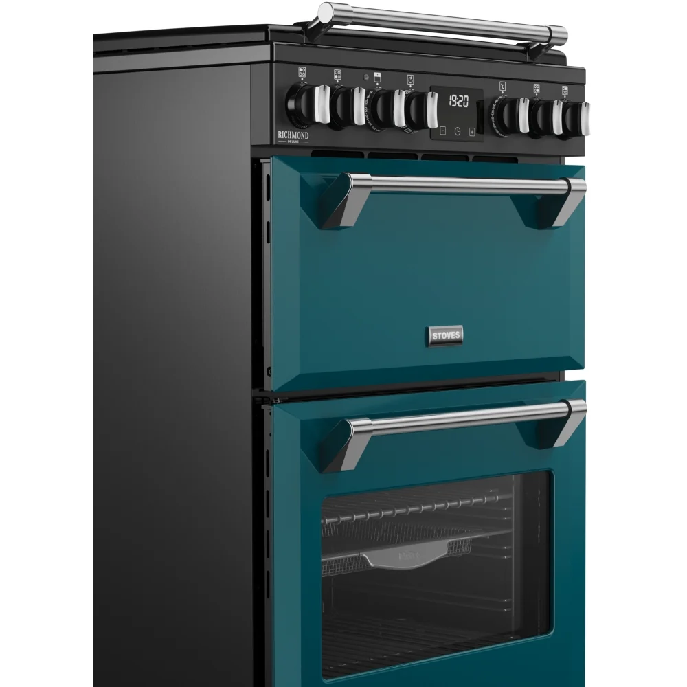 Stoves Richmond Deluxe 444411996 60DF Freestanding Dual Fuel Cooker Deep Marine - Image 3