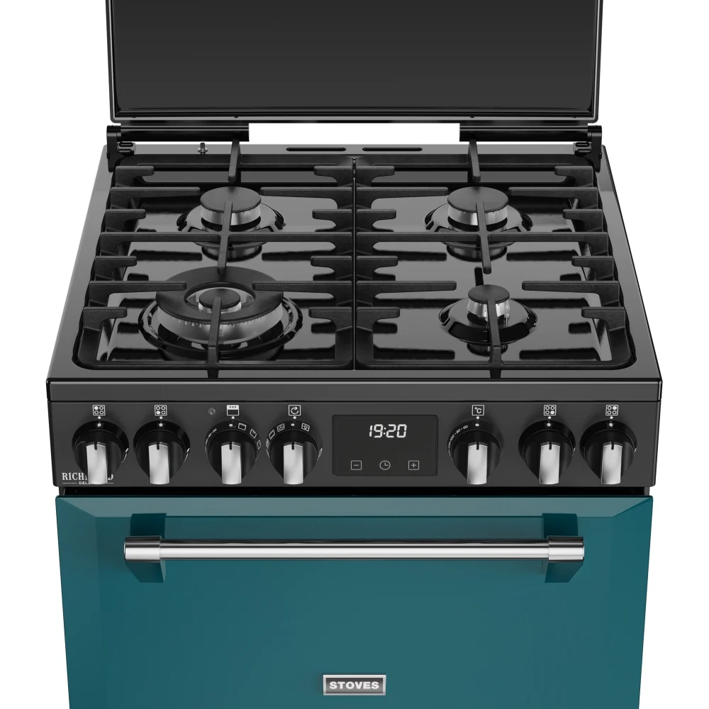Stoves Richmond Deluxe 444411996 60DF Freestanding Dual Fuel Cooker Deep Marine - Image 4