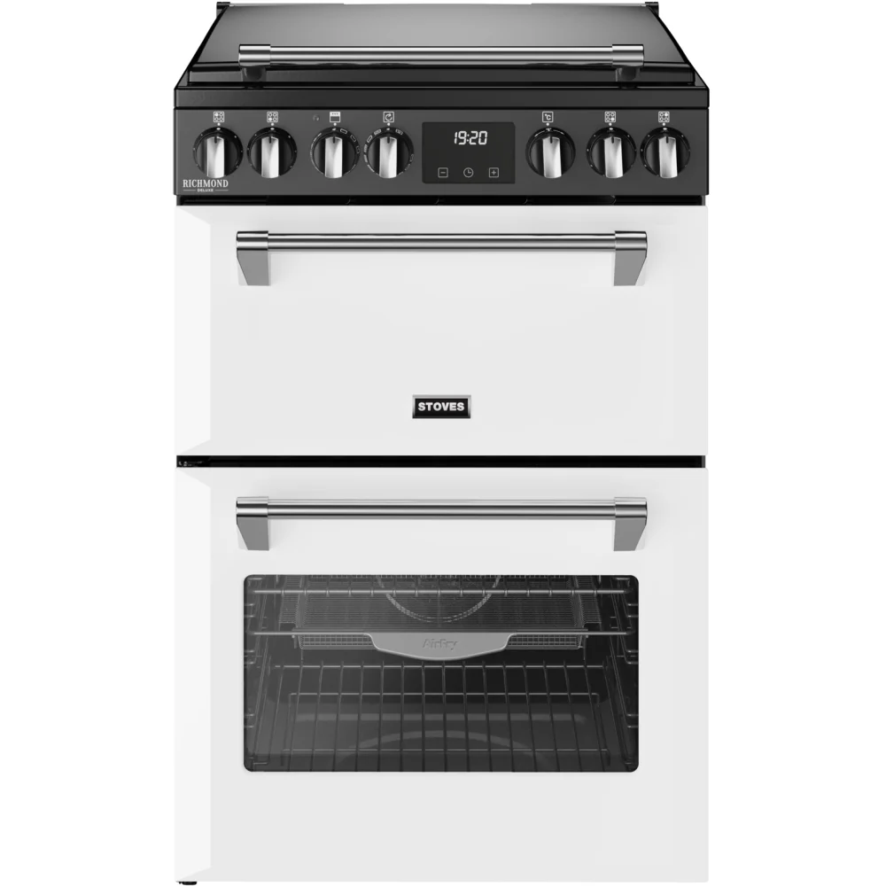 Stoves Richmond Deluxe 444411998 60Ei Freestanding Induction Electric Cooker Ice White