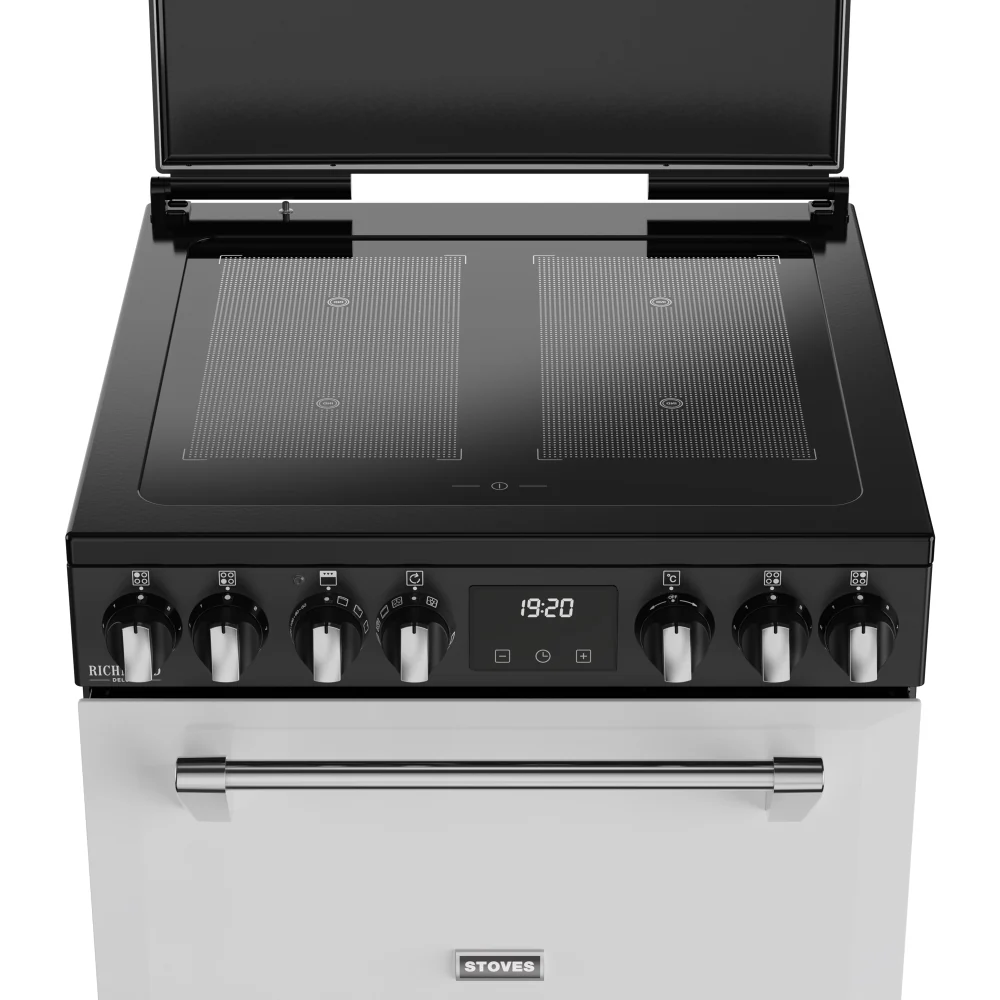 Stoves Richmond Deluxe 444411998 60Ei Freestanding Induction Electric Cooker Ice White - Image 6