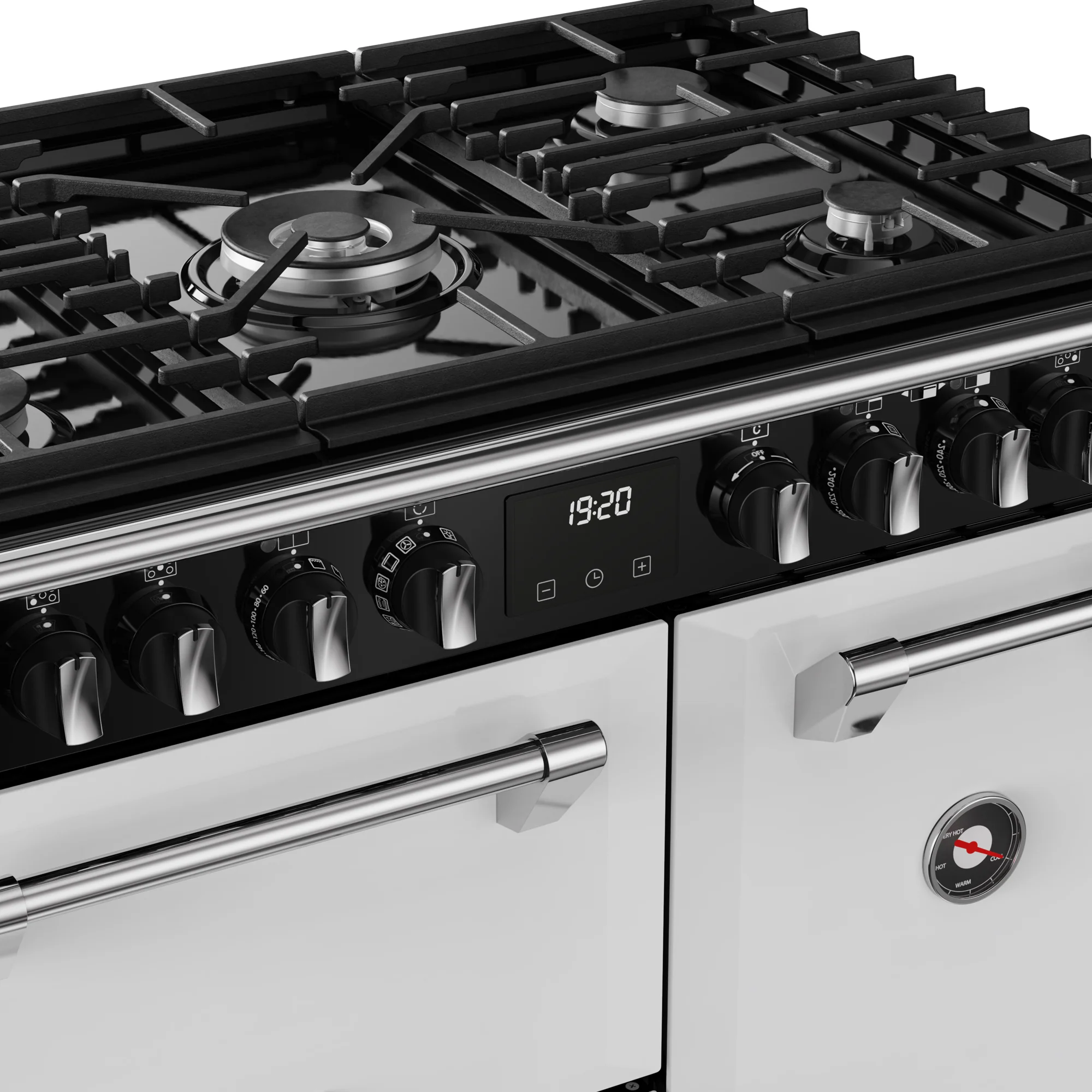 Stoves Richmond Deluxe 90cm Dual Fuel Range Cooker 444412004 Ice White - Image 6