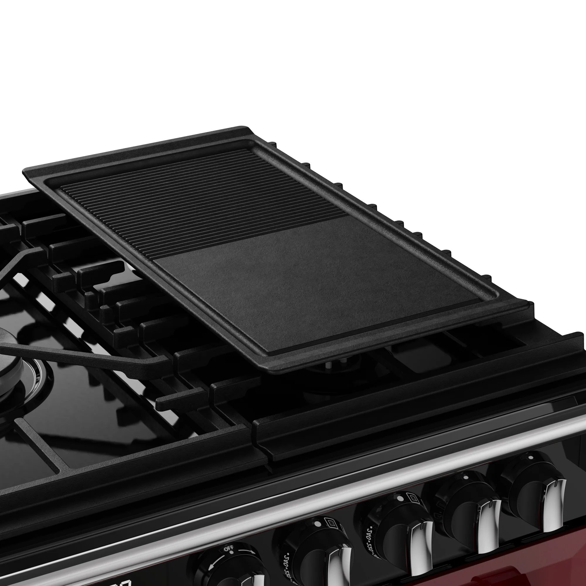 Stoves Richmond Deluxe 90cm Dual Fuel Range Cooker 444412008 Garnet Red - Image 8