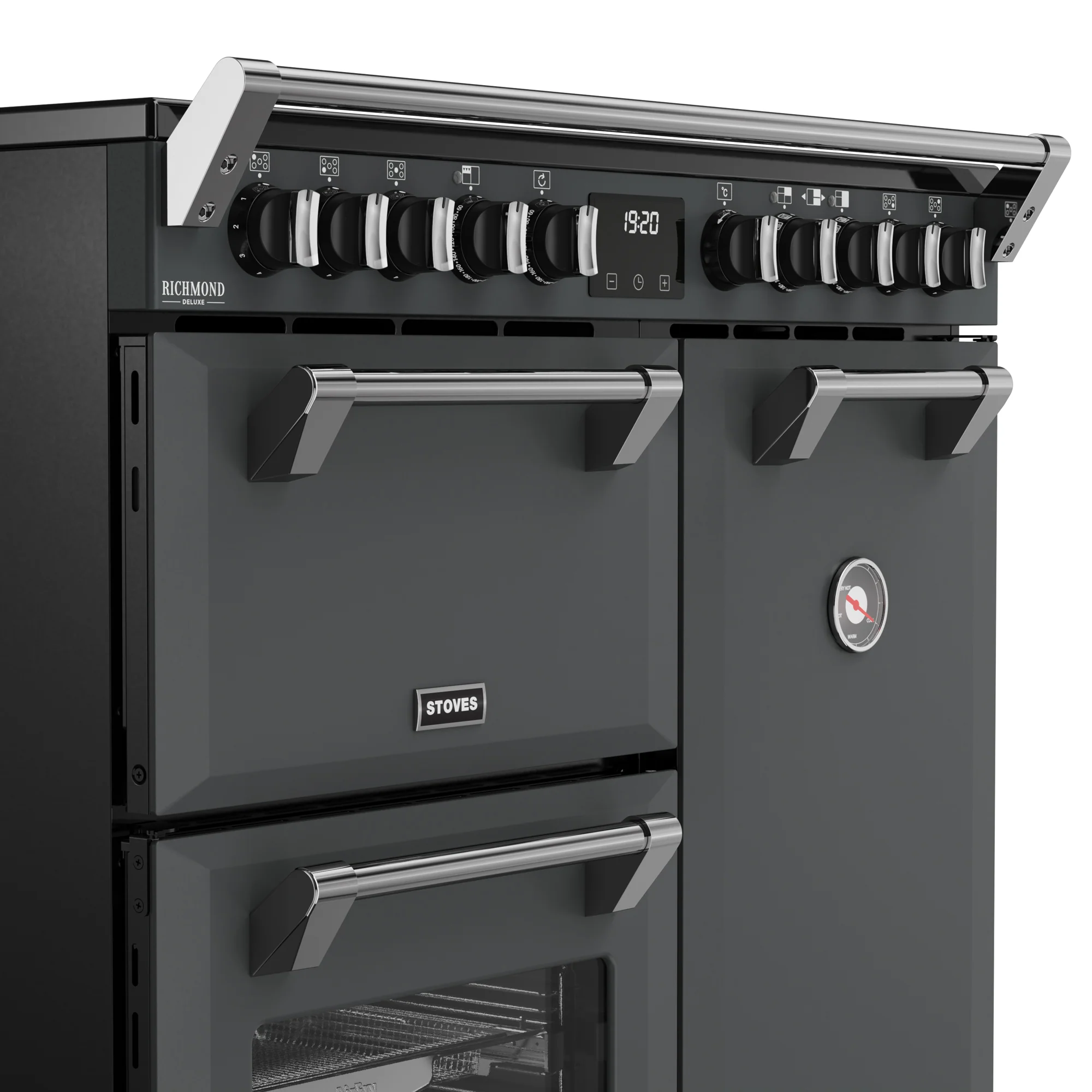 Stoves Richmond Deluxe 90cm Induction Range Cooker 444412009 Anthracite Grey - Image 3