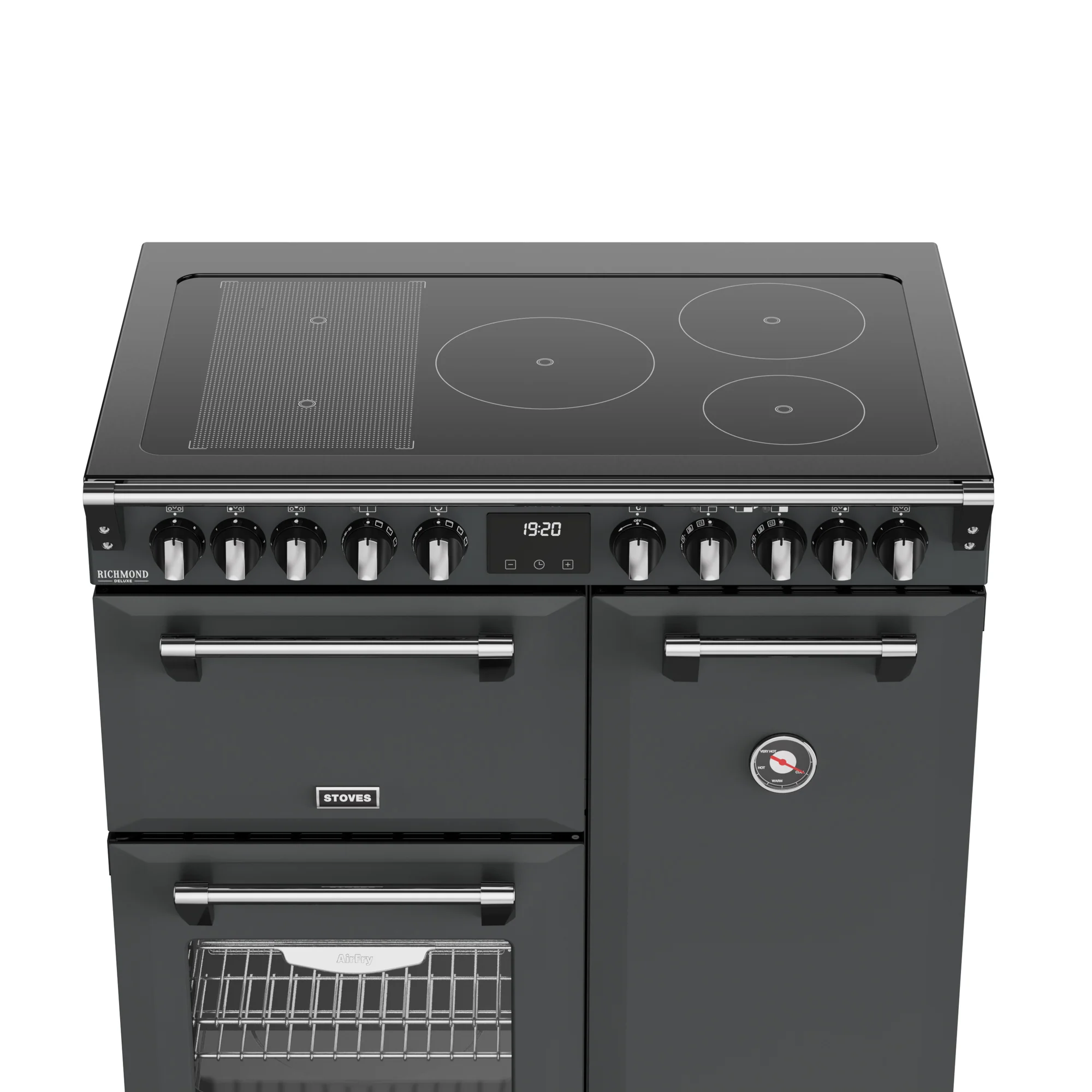 Stoves Richmond Deluxe 90cm Induction Range Cooker 444412009 Anthracite Grey - Image 7