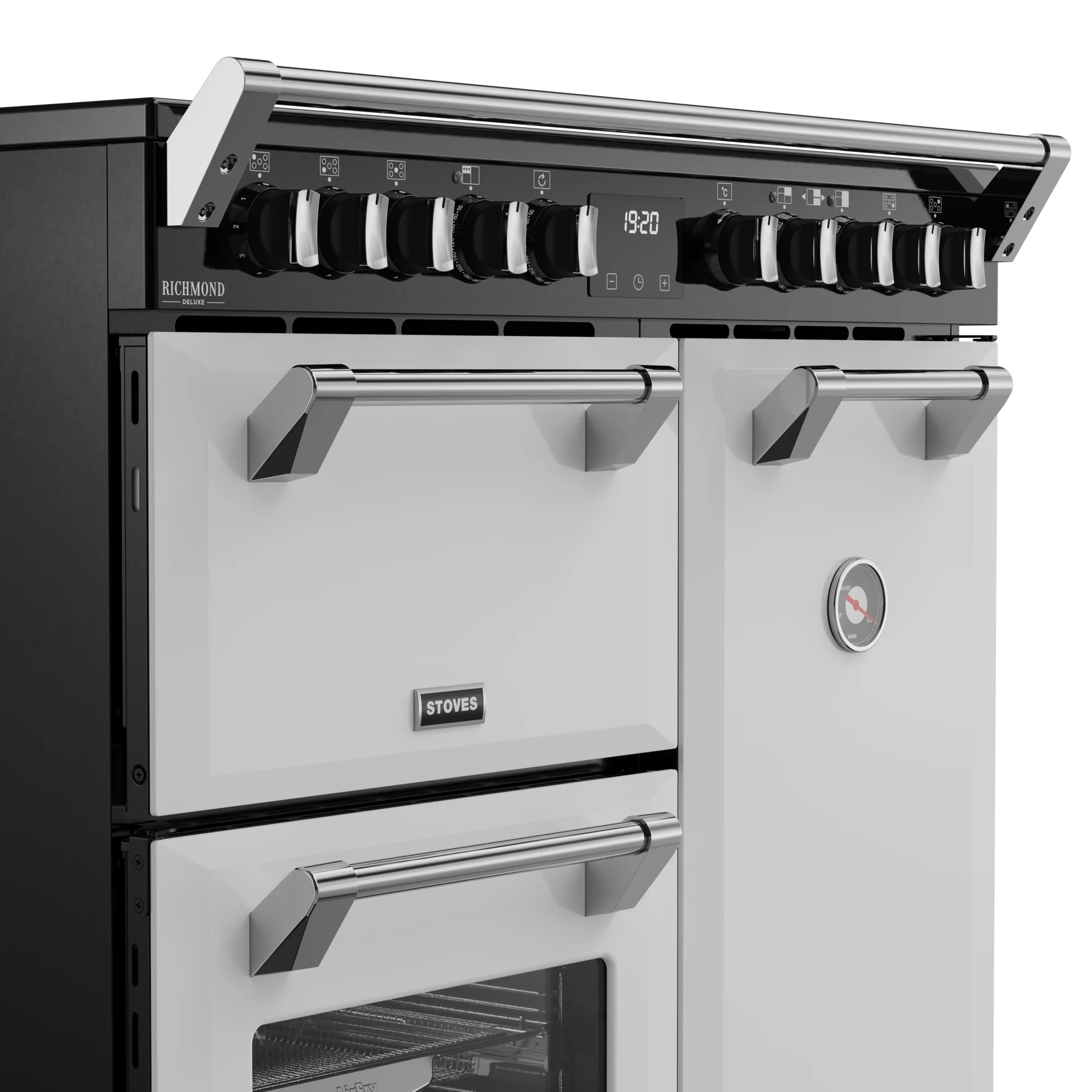 Stoves Richmond Deluxe 90cm Induction Range Cooker 444412010 Ice White - Image 3