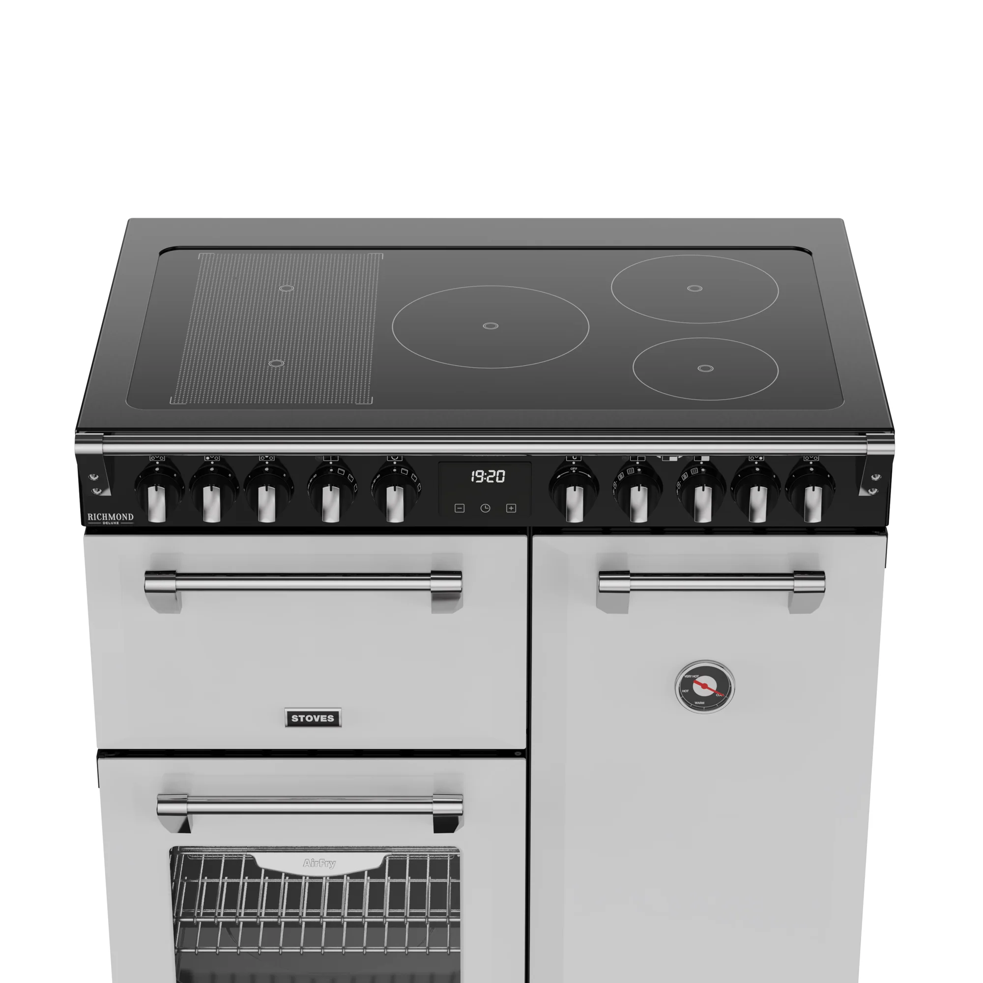 Stoves Richmond Deluxe 90cm Induction Range Cooker 444412010 Ice White - Image 7