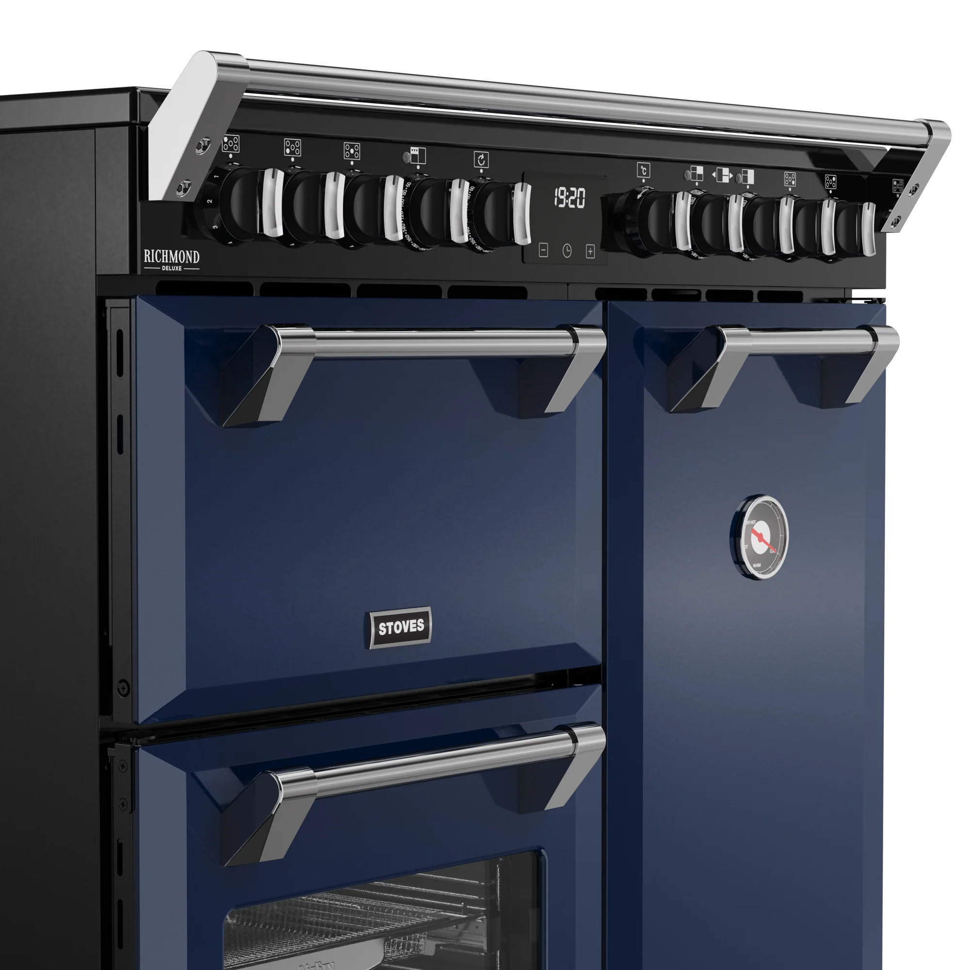 Stoves Richmond Deluxe 90cm Induction Range Cooker 444412012 Midnight Blue - Image 3