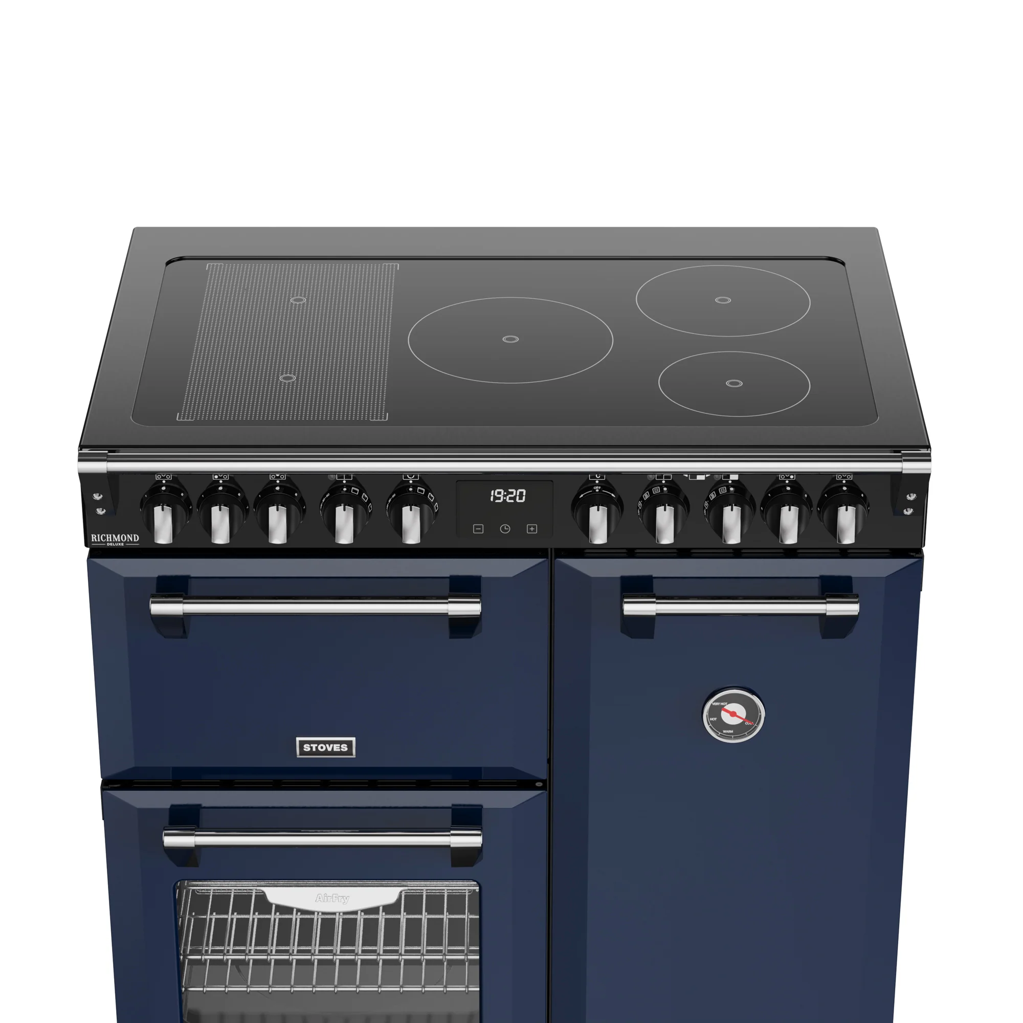 Stoves Richmond Deluxe 90cm Induction Range Cooker 444412012 Midnight Blue - Image 7