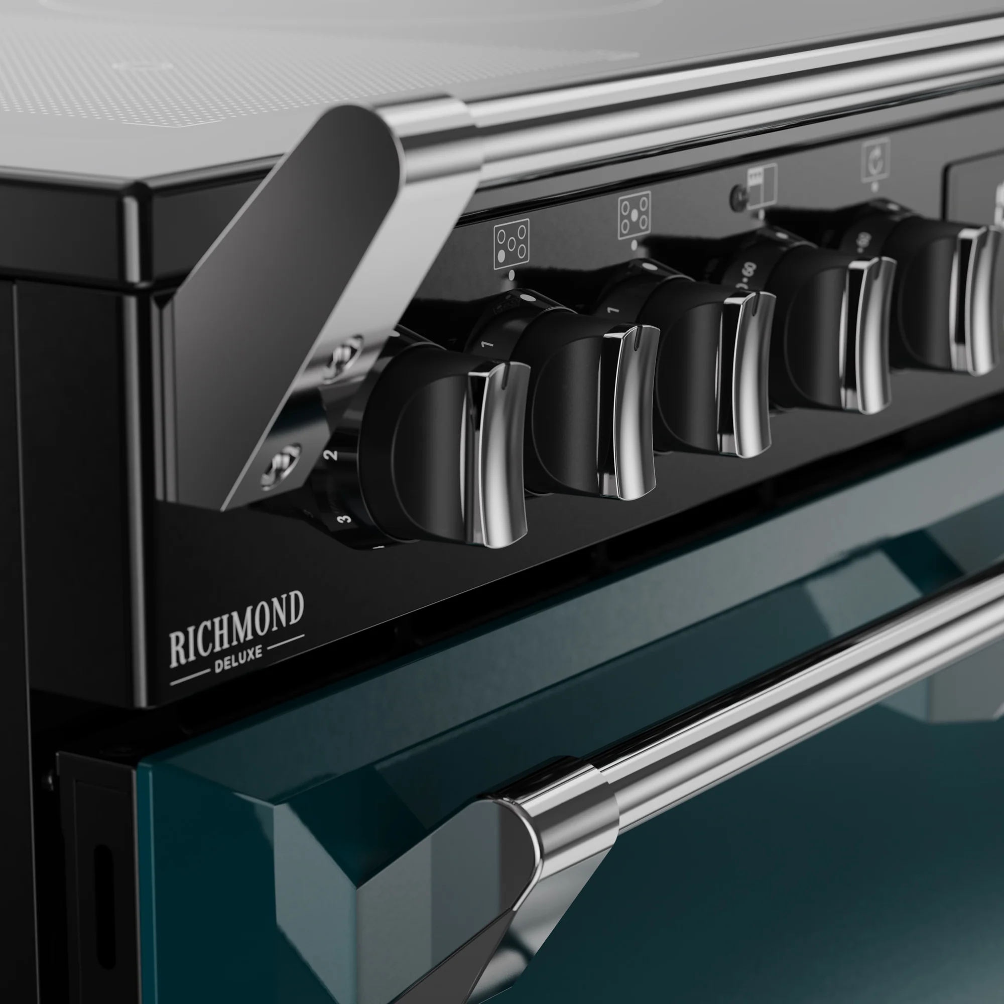 Stoves Richmond Deluxe 90cm Induction Range Cooker 444412013 Deep Marine - Image 4