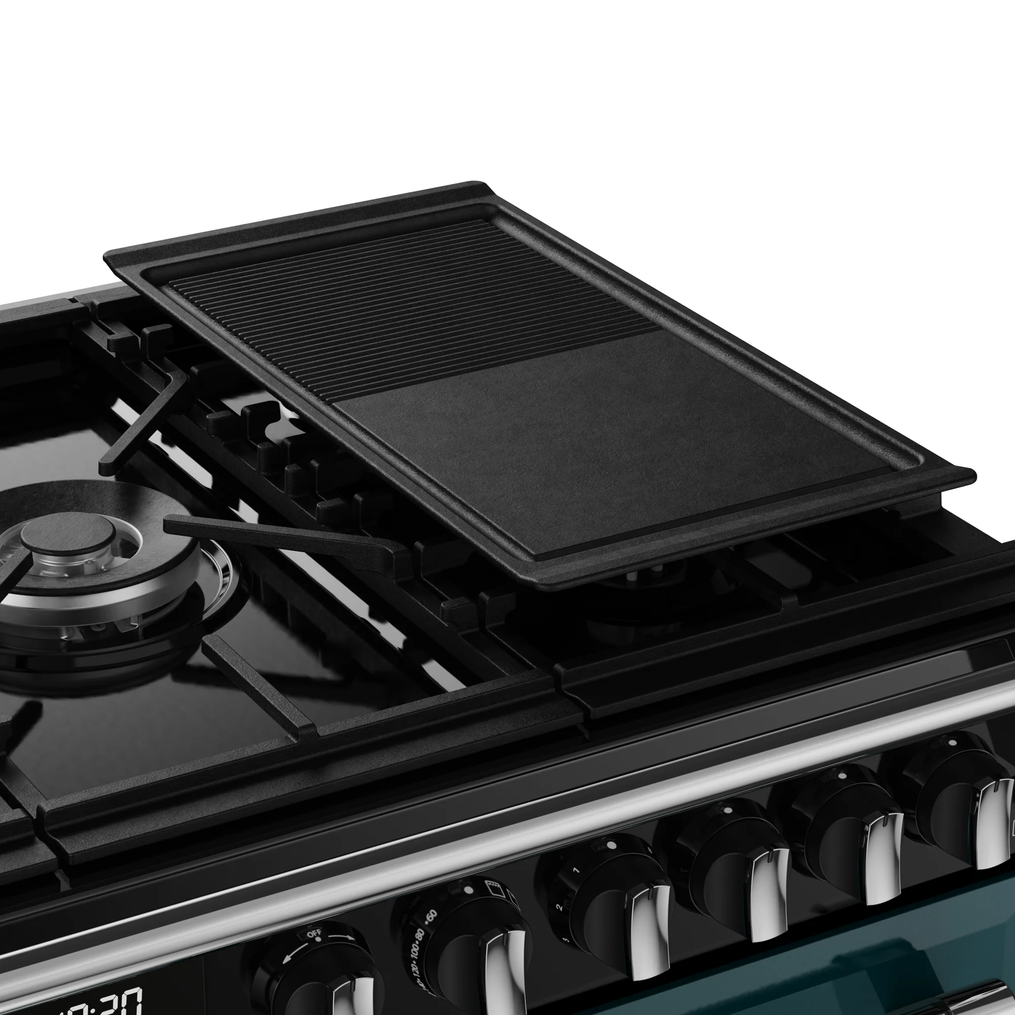 Stoves Richmond Deluxe Colour Boutique 100cm Dual Fuel Range Cooker 444412019 Deep Marine - Image 8