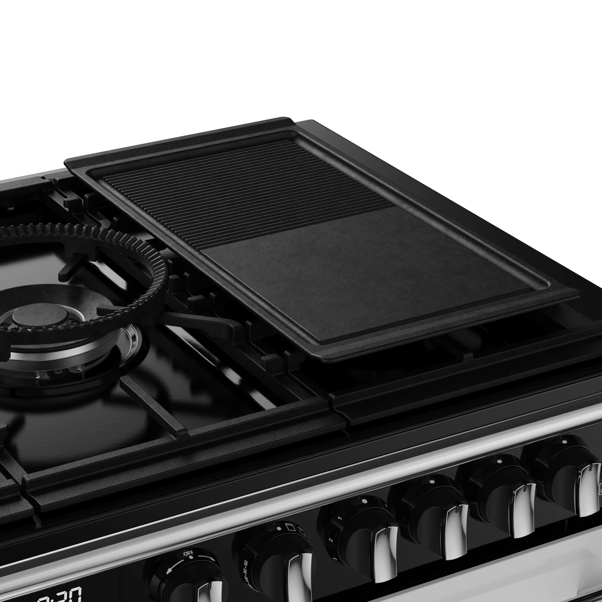 Stoves Richmond Deluxe Colour Boutique 110cm Dual Fuel Range Cooker 444412028 Ice White - Image 8