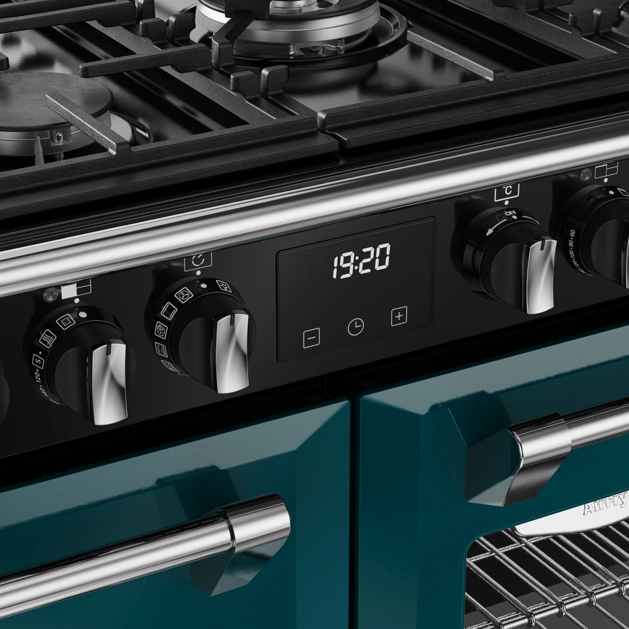 Stoves Richmond Deluxe Colour Boutique 110cm Dual Fuel Range Cooker 444412031 Deep Marine - Image 6