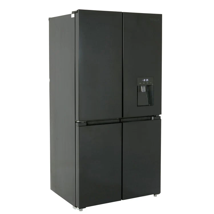 Tesla T560FDB Black Non Plumbed American Fridge Freezer - Image 2